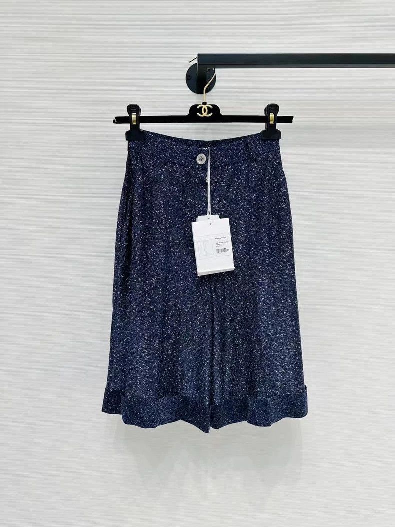 Chanel Chanel 23p knitted trousers Size 42" / US 20 - 1 Thumbnail