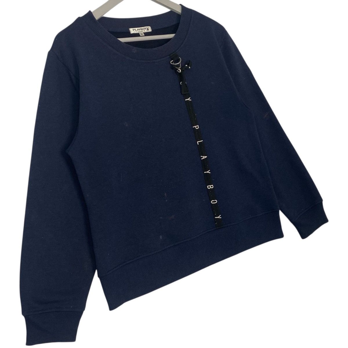Other Vintage Playboy Sweatshirt Crewneck Navy Blur Pullover SizeM Size US M / EU 48-50 / 2 - 3 Thumbnail