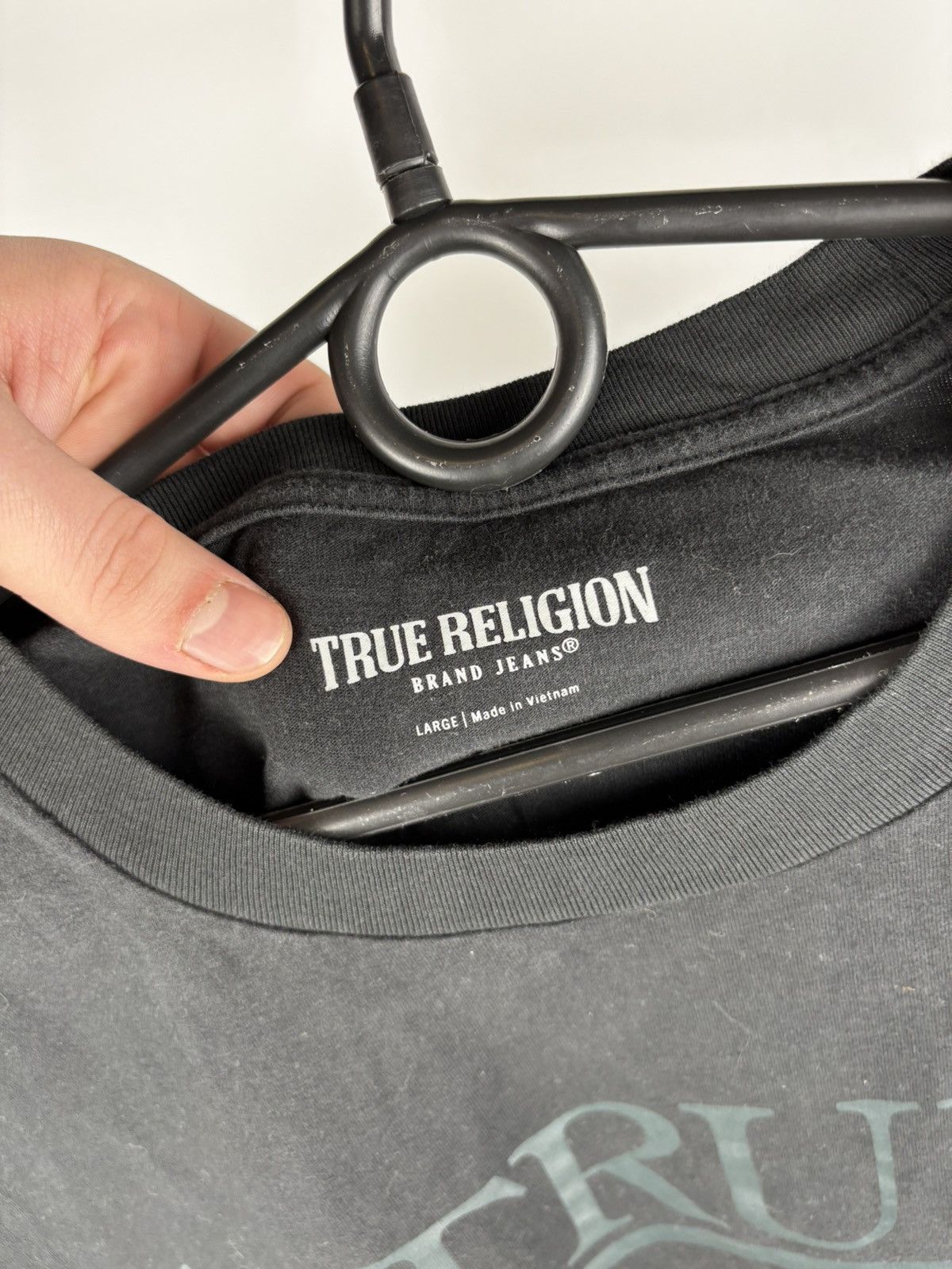 True Religion True Religion Big Logo T shirt size L Size US L / EU 52-54 / 3 - 2 Thumbnail