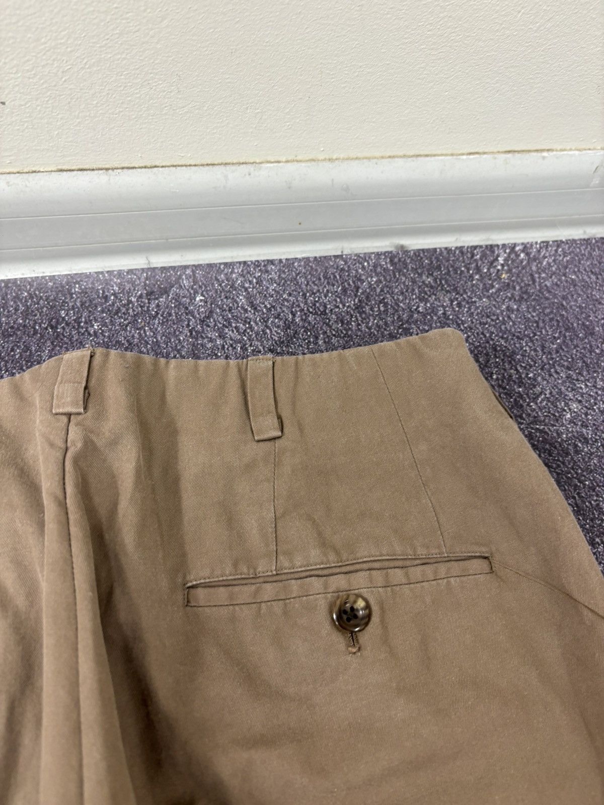 Oxxford Clothes Oxxford Clothes Men’s Straight Fit Classic Chino Pants Size US 30 / EU 46 - 15 Thumbnail
