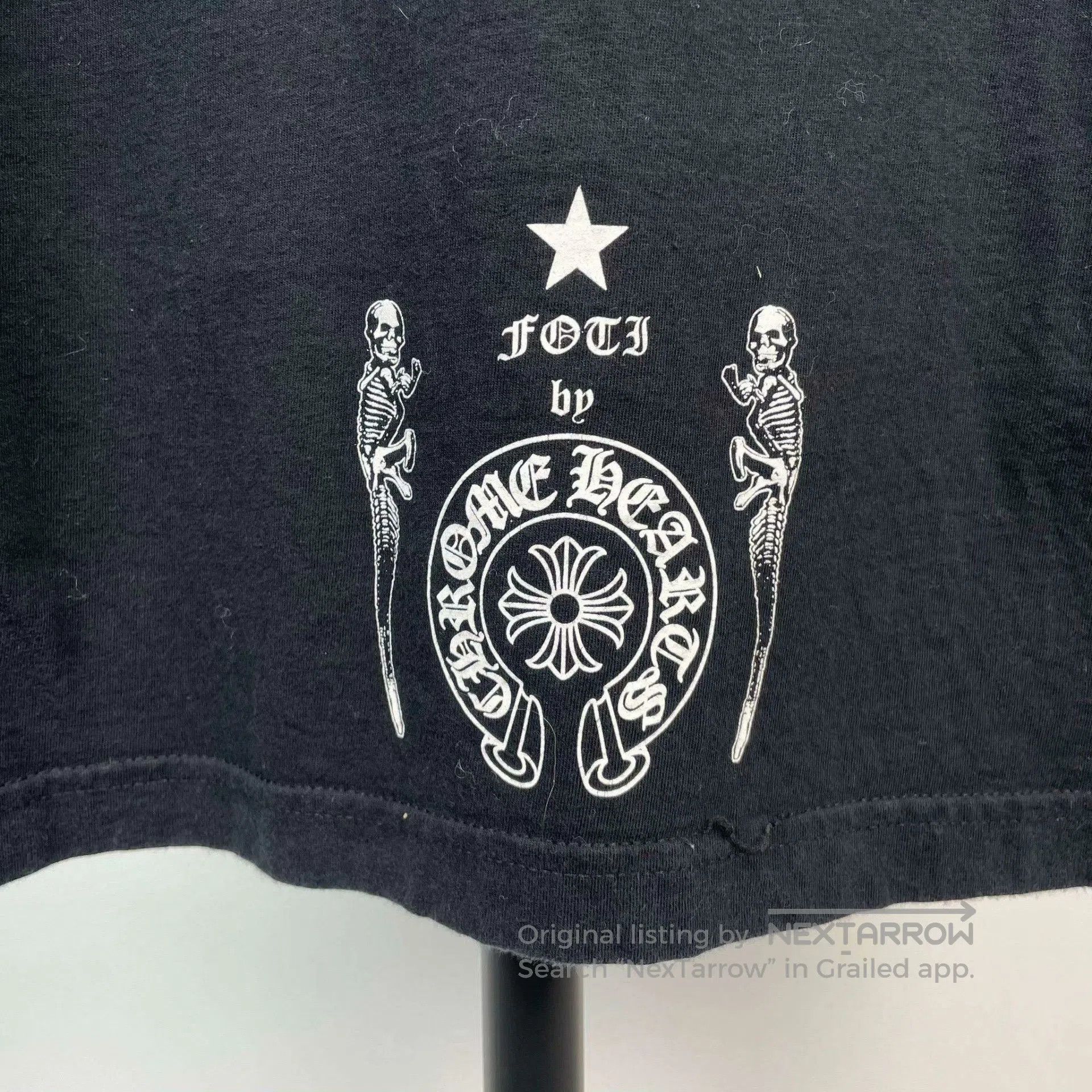 Chrome Hearts Chrome Hearts Black Cotton Short-Sleeve T-Shirt. Size US M / EU 48-50 / 2 - 3 Thumbnail