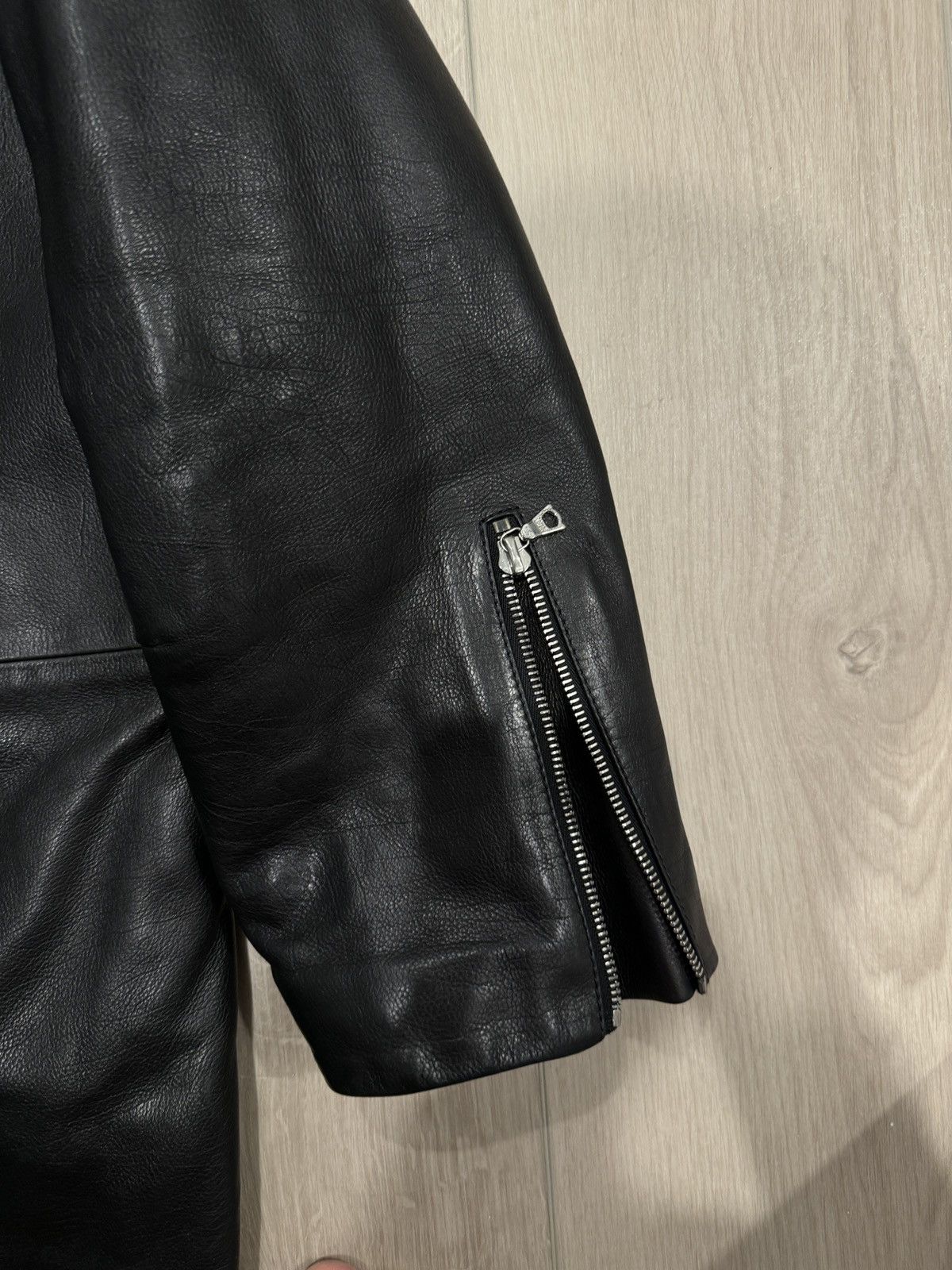 Amiri Amiri Leather Coat Size S / US 4 / IT 40 - 5 Thumbnail