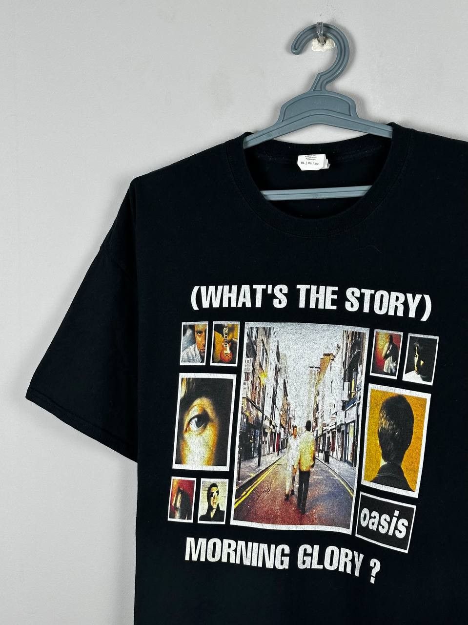 Band Tees Vintage Oasis Band Definitely Maybe Brit rock T Shirt Rare Size US XXL / EU 58 / 5 - 1 Thumbnail