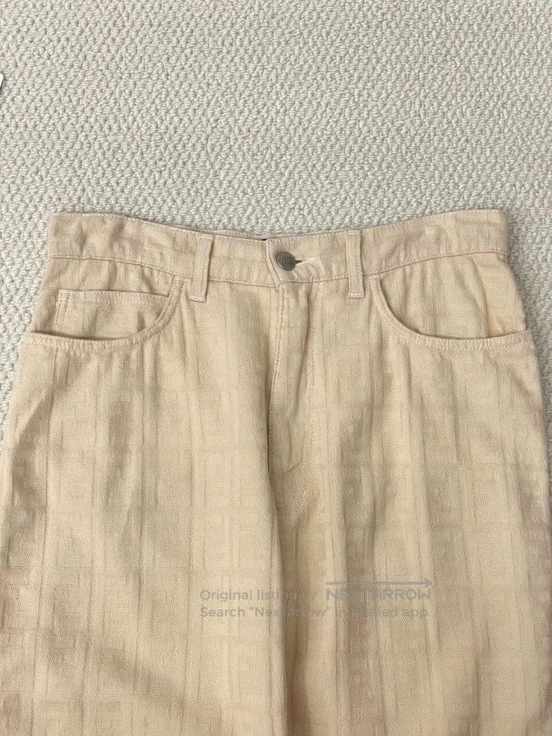 Fendi Fendi Beige All. Size US 29 - 3 Thumbnail