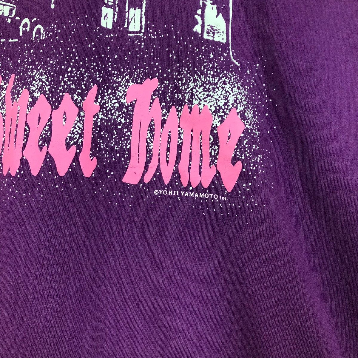 Yohji Yamamoto Y’s Yohji Yamamoto Pink Sweet Home Crewneck Sweatshirt Size US L / EU 52-54 / 3 - 7 Thumbnail