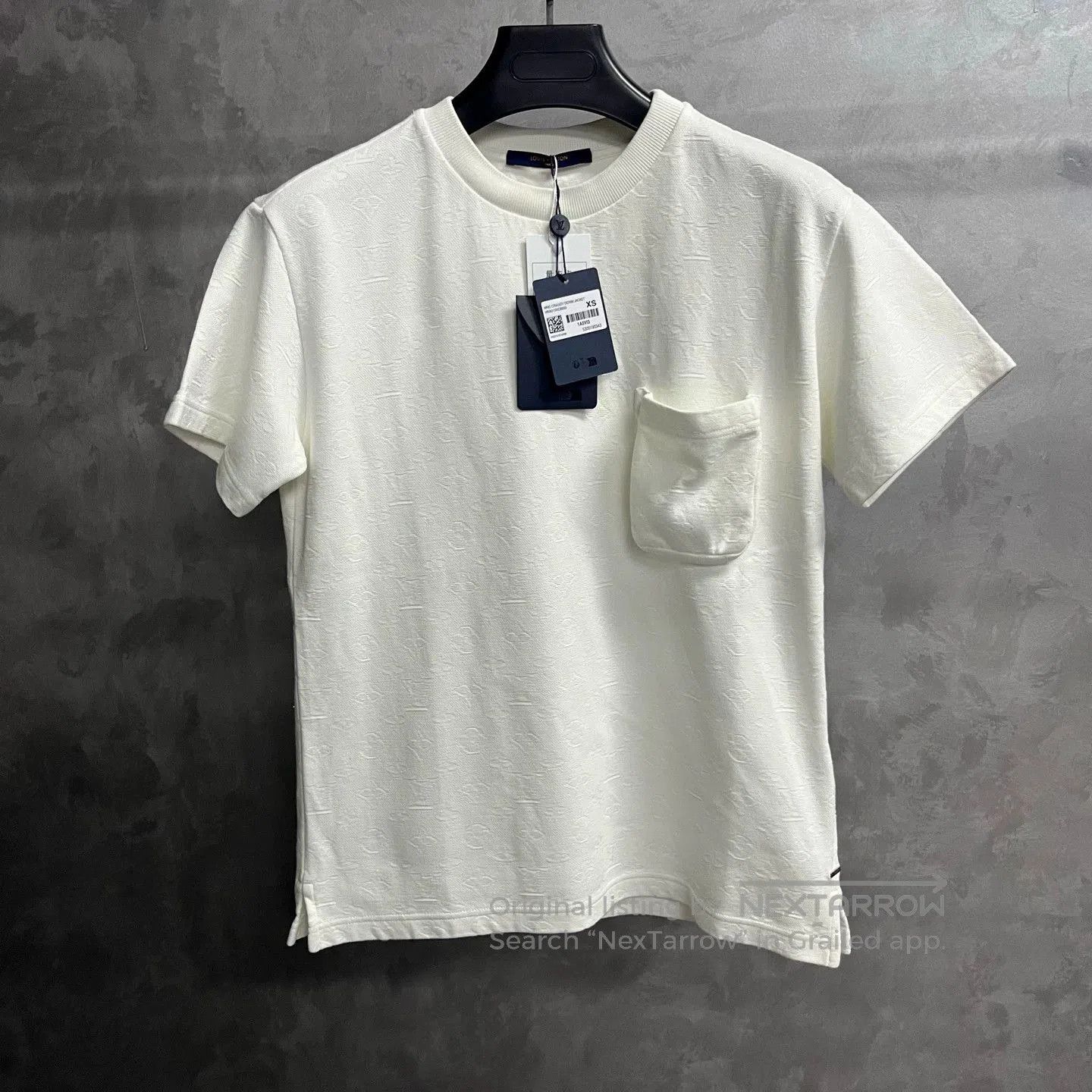 Louis Vuitton Louis Vuitton White Monogram 3D Pocket T. Size XS / US 0-2 / IT 36-38 - 1 Thumbnail