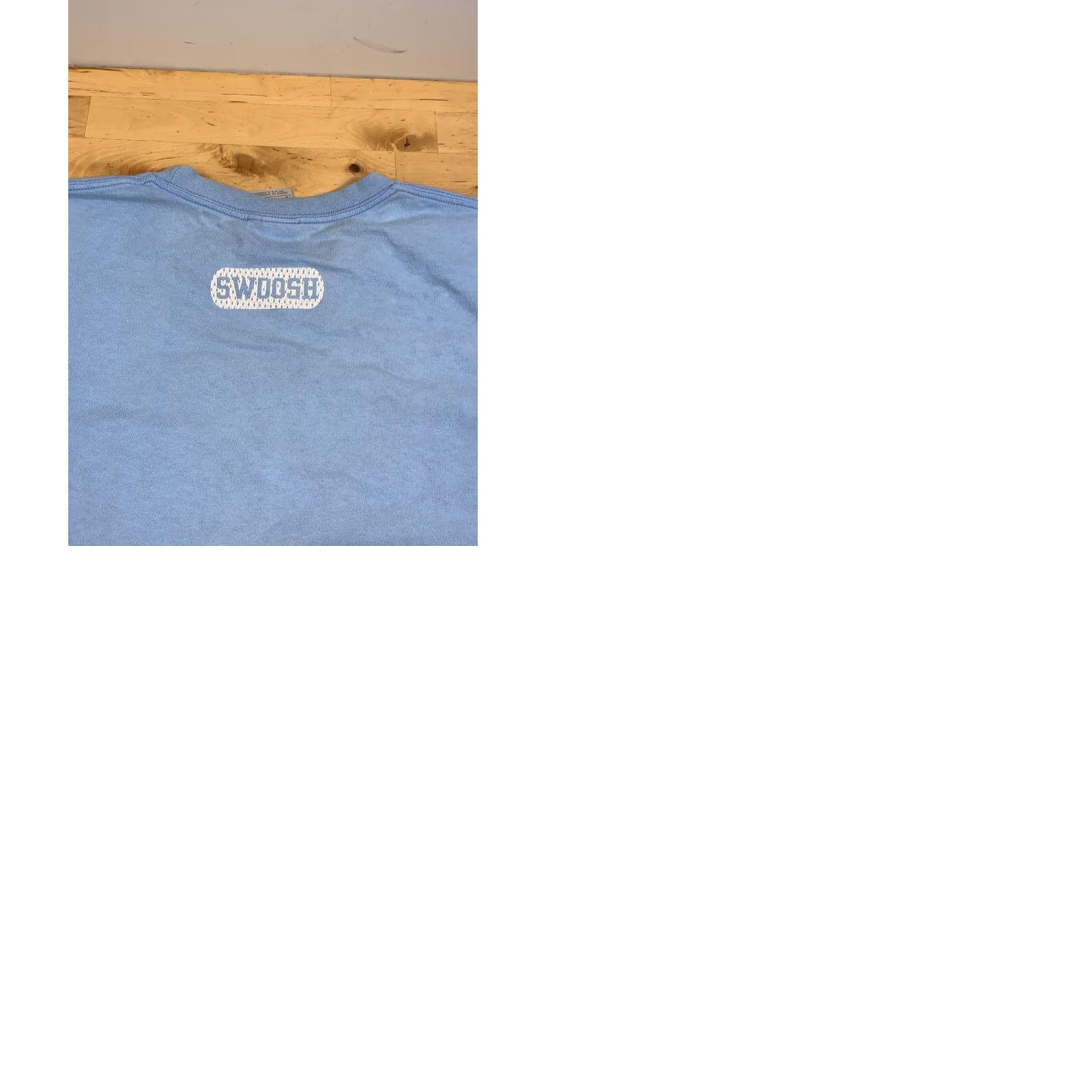 Nike VINTAGE Nike Shirt Mens M Blue Swoosh Y2K Basketball Short Sleeve 11882 Size US M / EU 48-50 / 2 - 9 Thumbnail