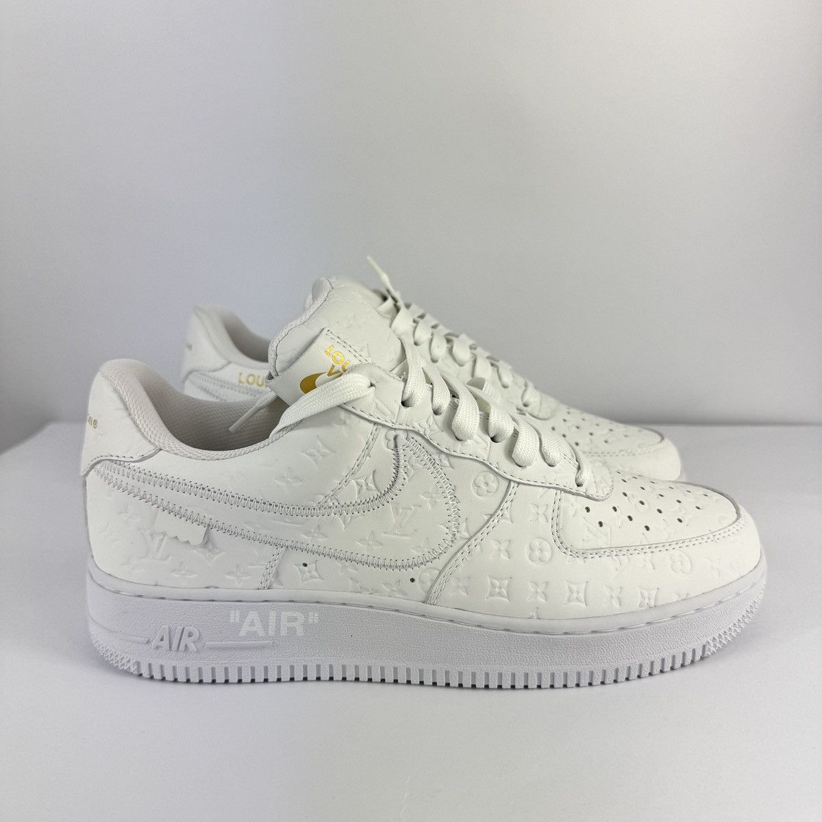 Louis Vuitton VIRGIL ABLOH LOUIS VUITTON X AIR FORCE 1 SNEAKERS Size US 8.5 / EU 41-42 - 1 Thumbnail