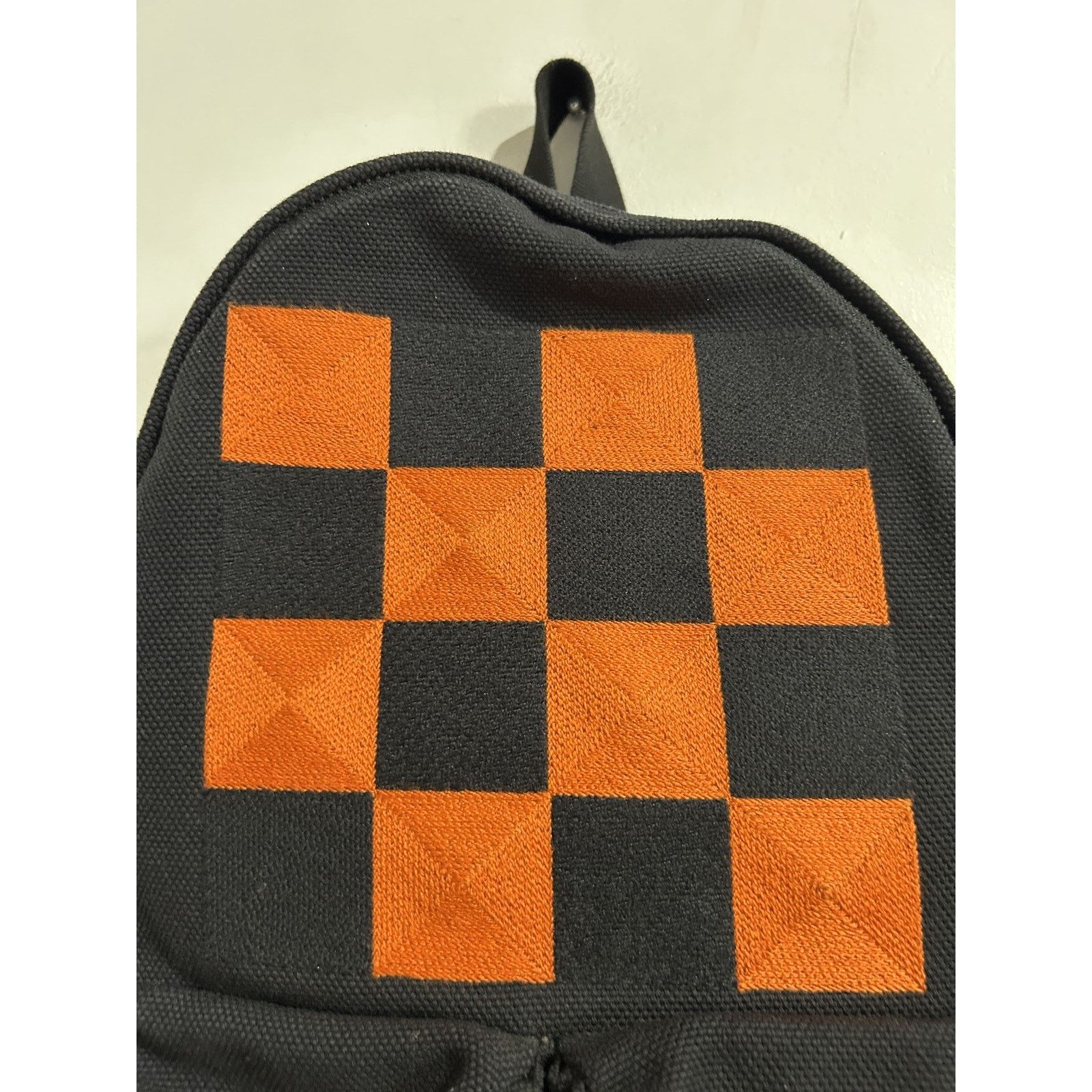 Off-White OFF-WHITE EMBROIDERED CHECKERED BACKPACK PREOWNED Size ONE SIZE - 2 Thumbnail