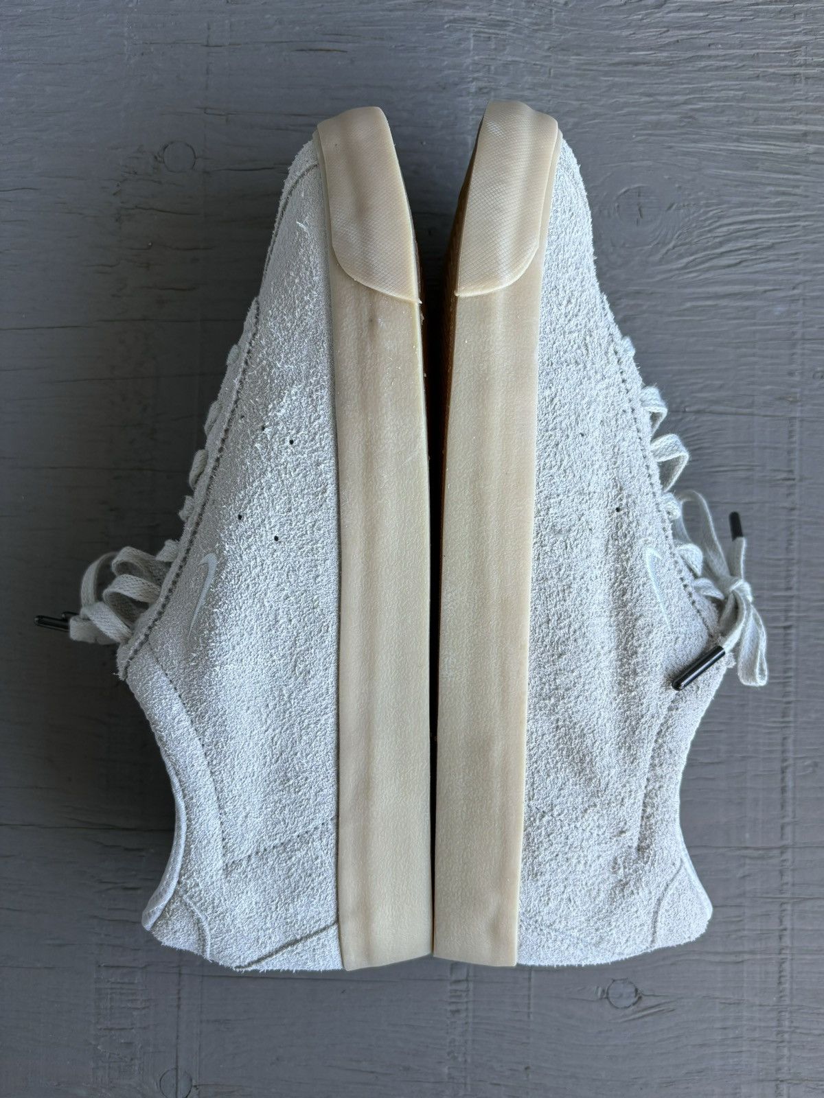 Nike Nike Match Classic Suede Light Bone Blazer Low Samba Skate Size US 8 / EU 41 - 4 Thumbnail