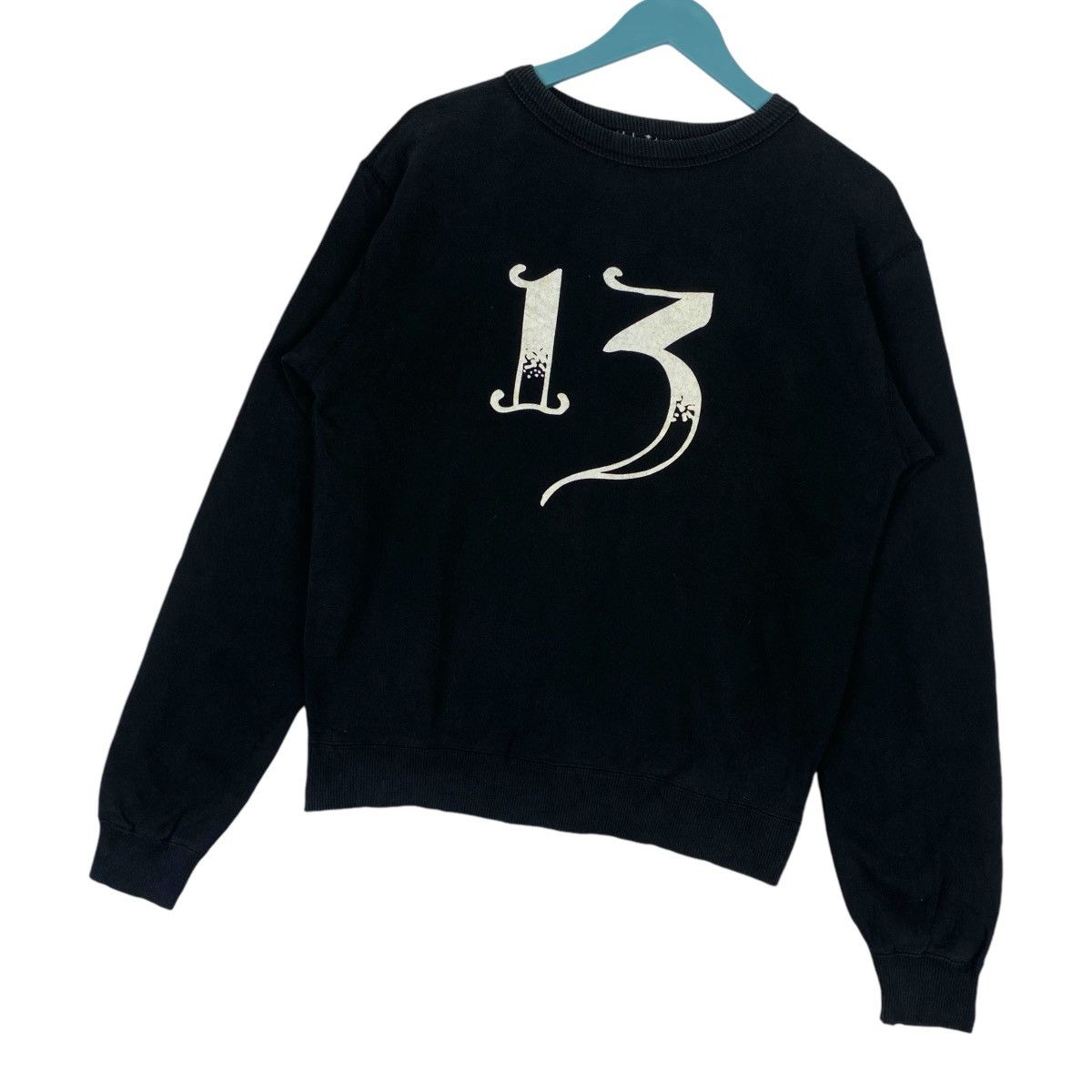 Designer × Vintage 13 Number Sweatshirt Crewneck Pullover Jumper Size US S / EU 44-46 / 1 - 3 Thumbnail