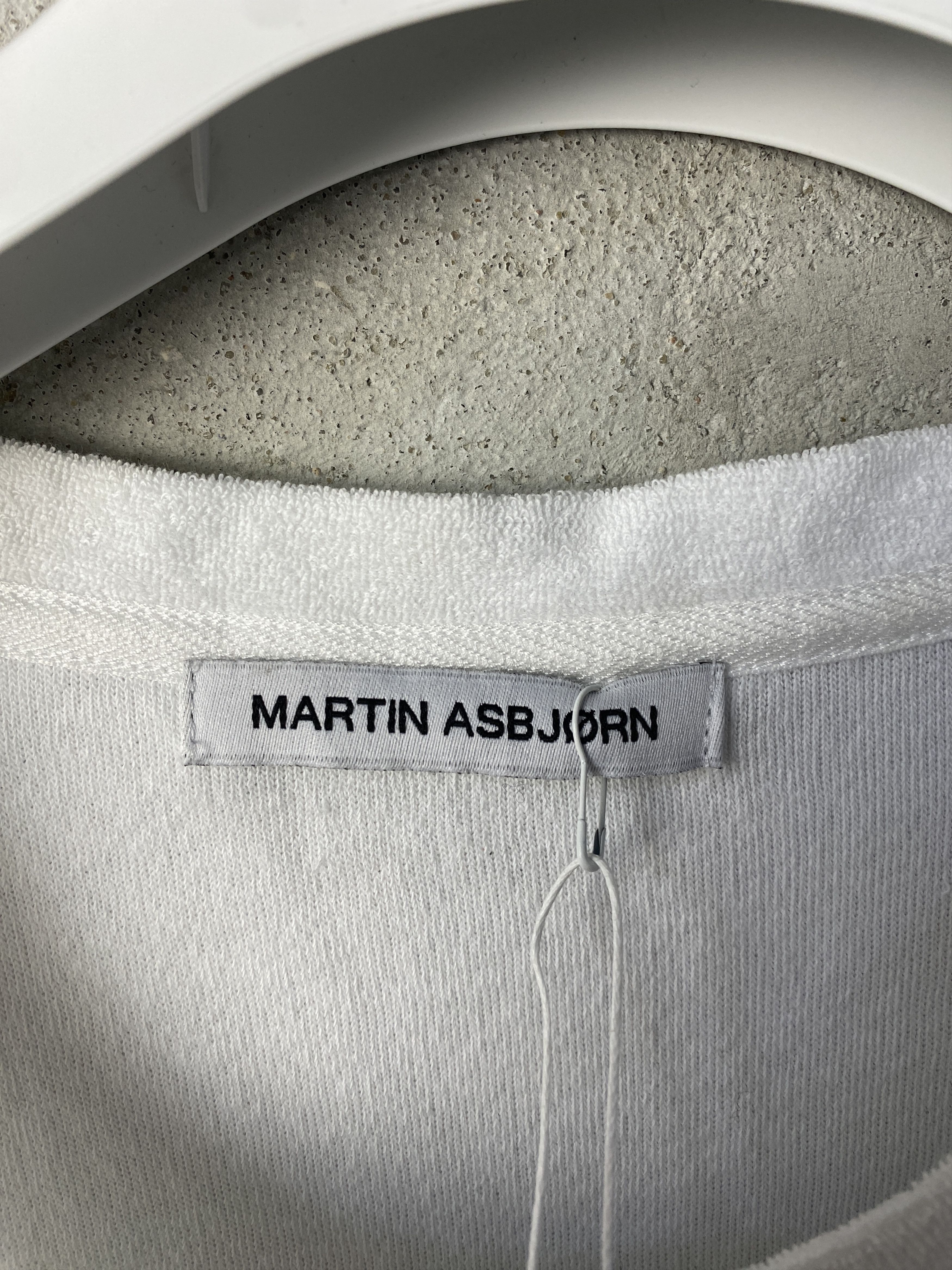 Martin Asbjorn Martin Asbjorn Terry asymmetric t-shirt tee tank top Size US M / EU 48-50 / 2 - 5 Thumbnail