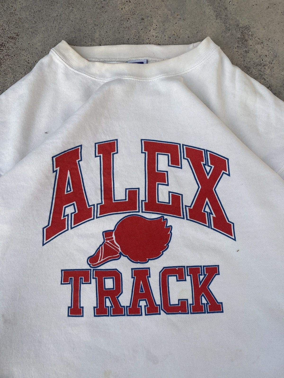Russell Athletic × Vintage Vintage 90s Russell Alex Track Sweatshirt Size US XL / EU 56 / 4 - 7 Thumbnail