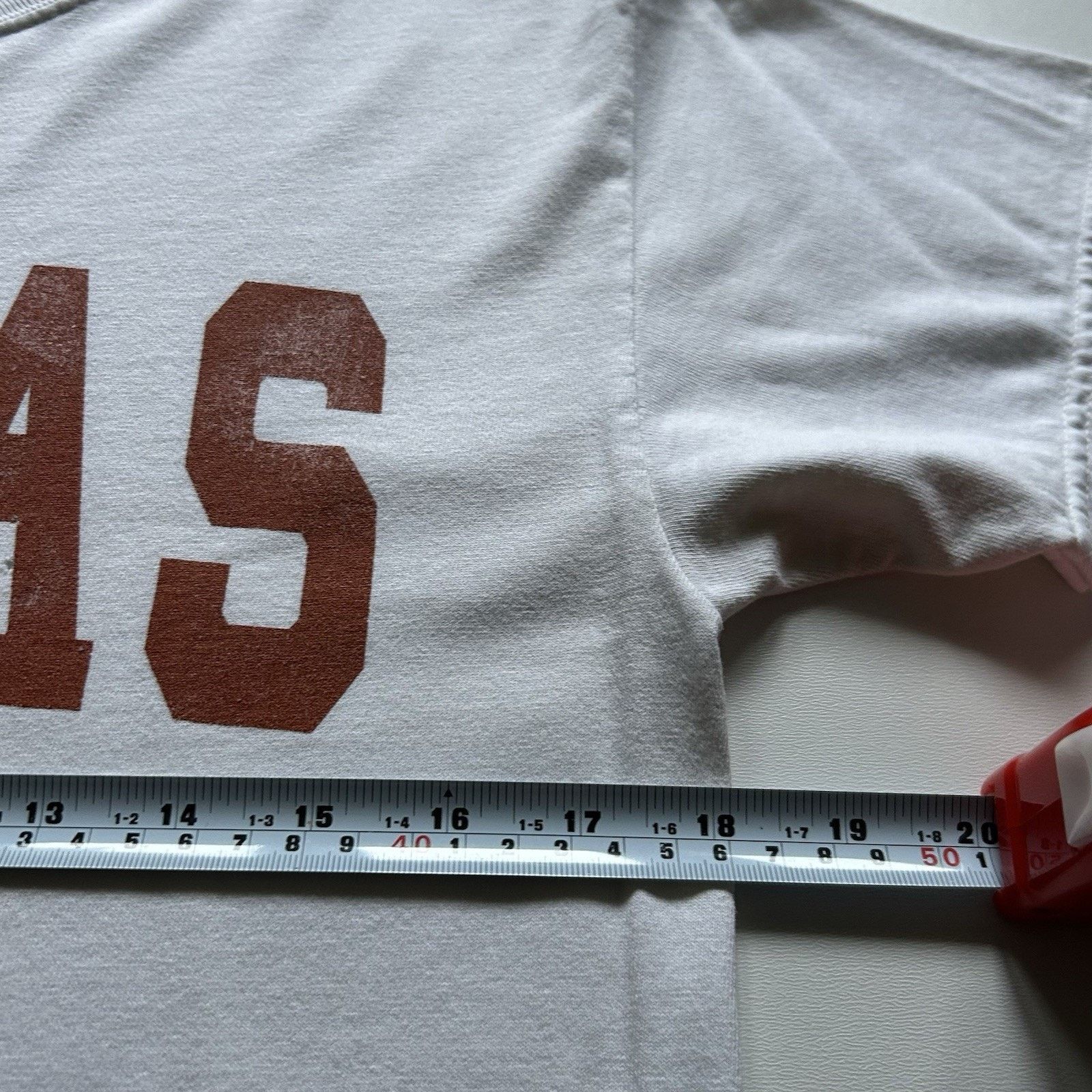 NCAA × Vintage Vintage Texas T-Shirt Small Y2K NCAA Long Horns Spell Out Size US S / EU 44-46 / 1 - 4 Thumbnail