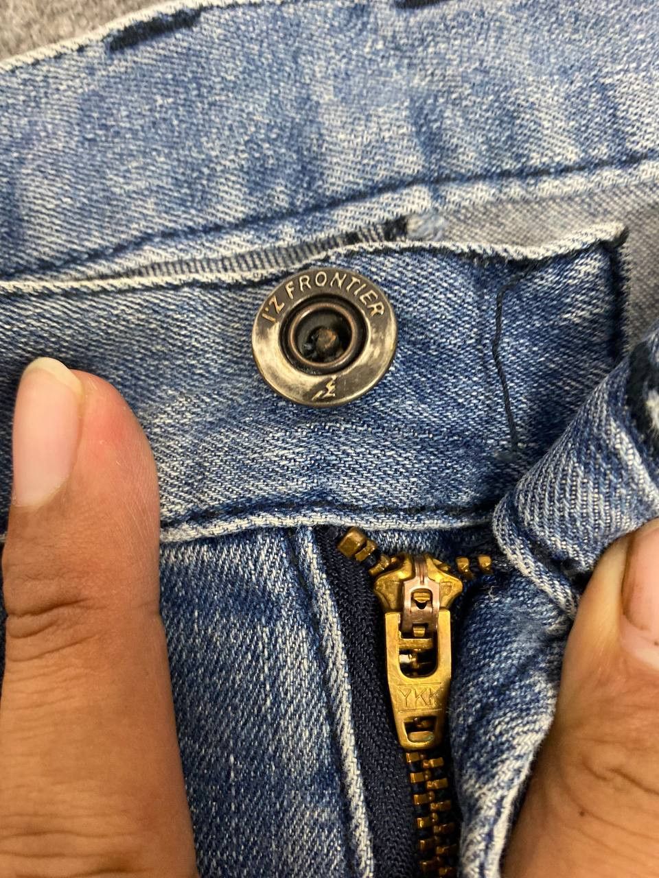 Japanese Brand japanese brand cargo distressed denim Size US 35 - 6 Thumbnail