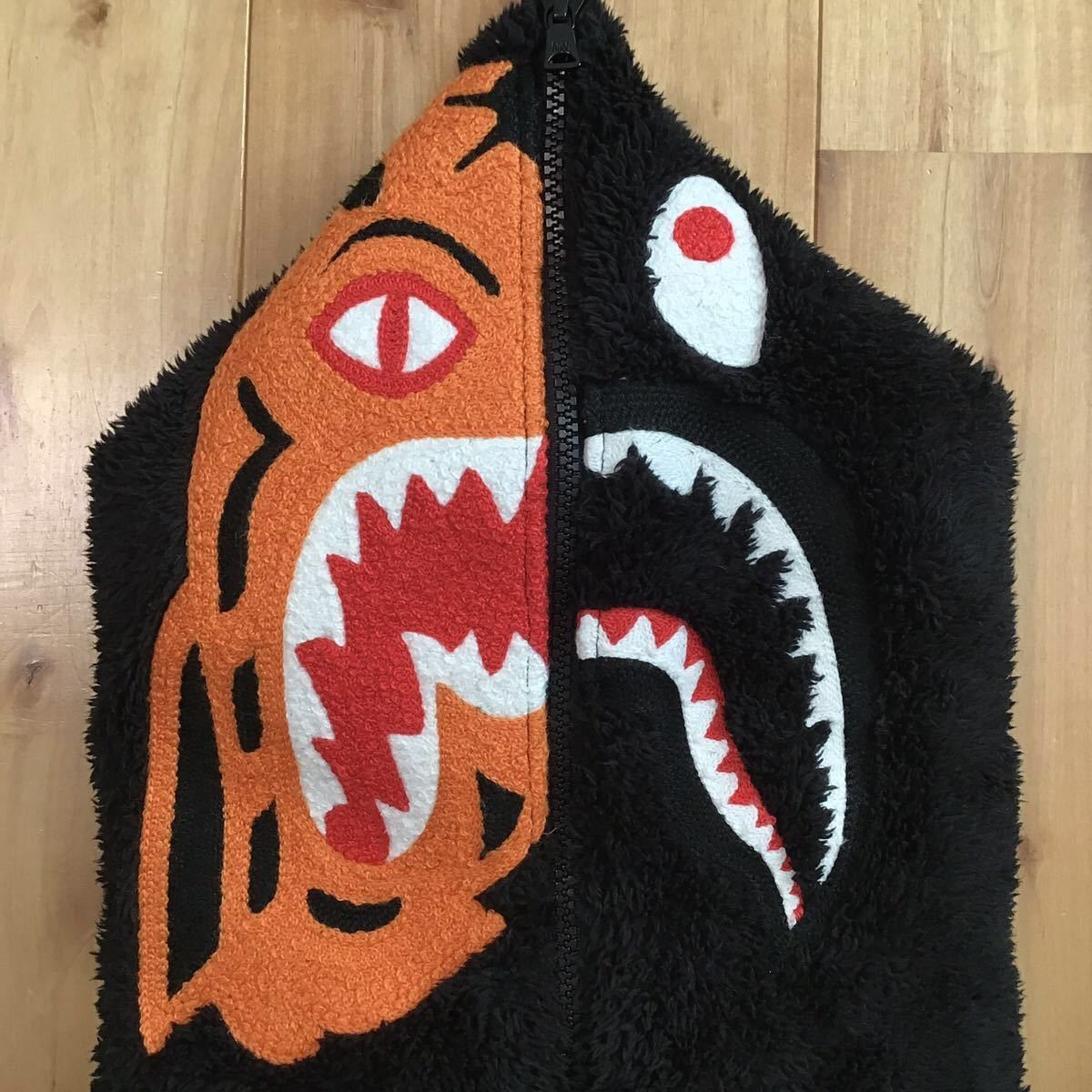 Bape BAPE Boa tiger shark full zip hoodie black a bathing ape Size US S / EU 44-46 / 1 - 3 Thumbnail