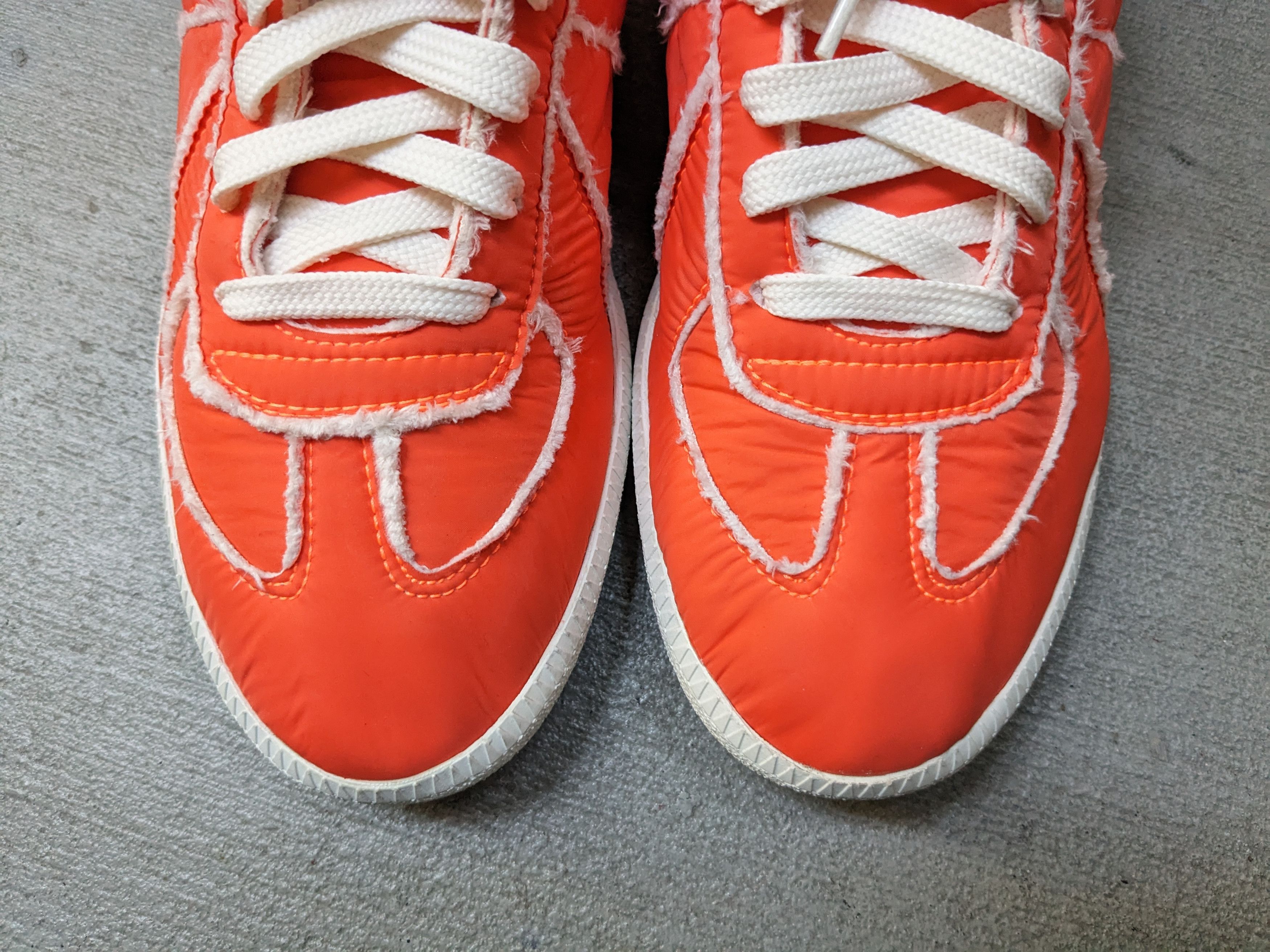 Maison Margiela Maison Margiela GAT Replica Orange White 7 40 Leather Size US 7 / EU 40 - 5 Thumbnail