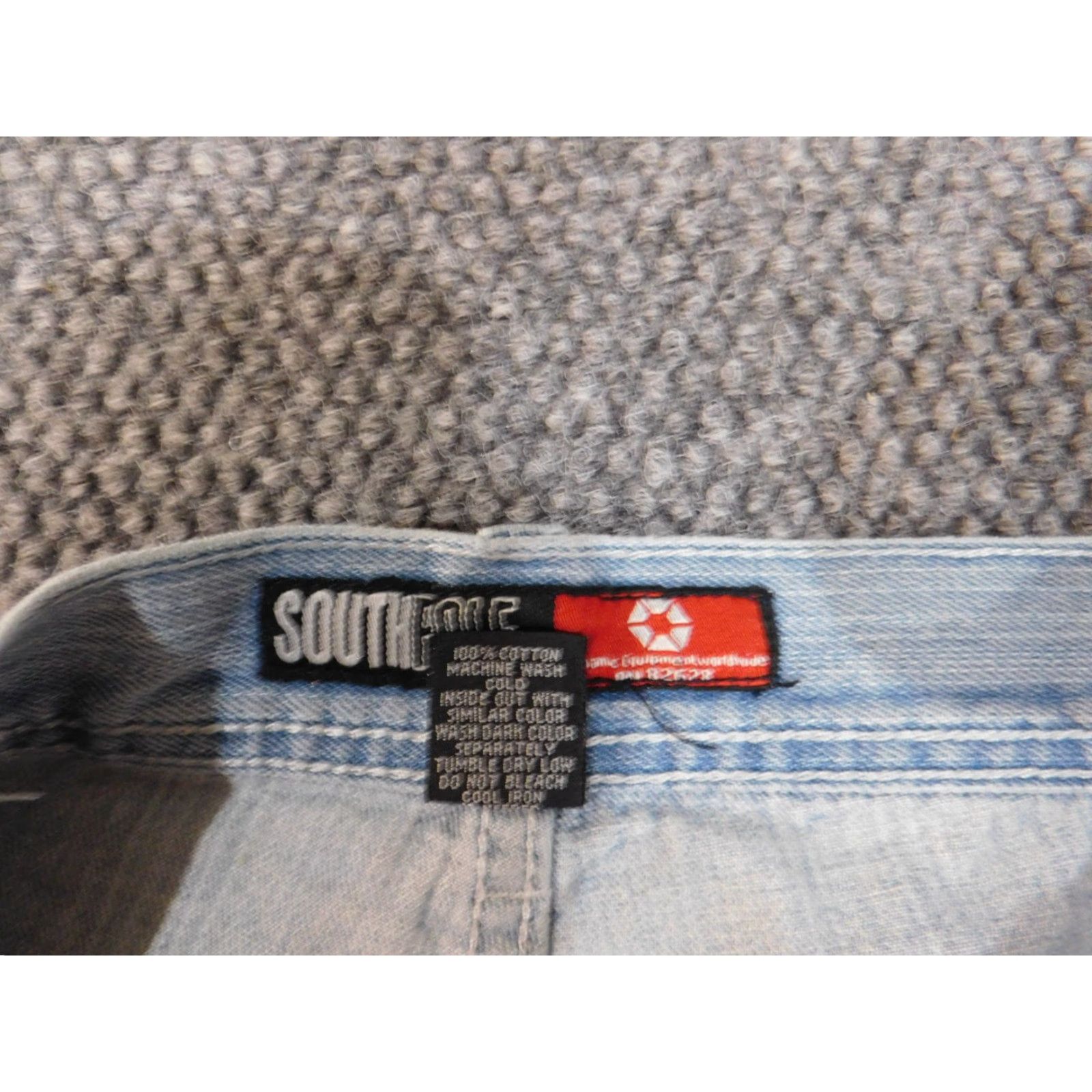 Southpole southpole Jeans 38x30 Mens light denim hip hop straight Vintage no Size US 38 / EU 54 - 7 Thumbnail