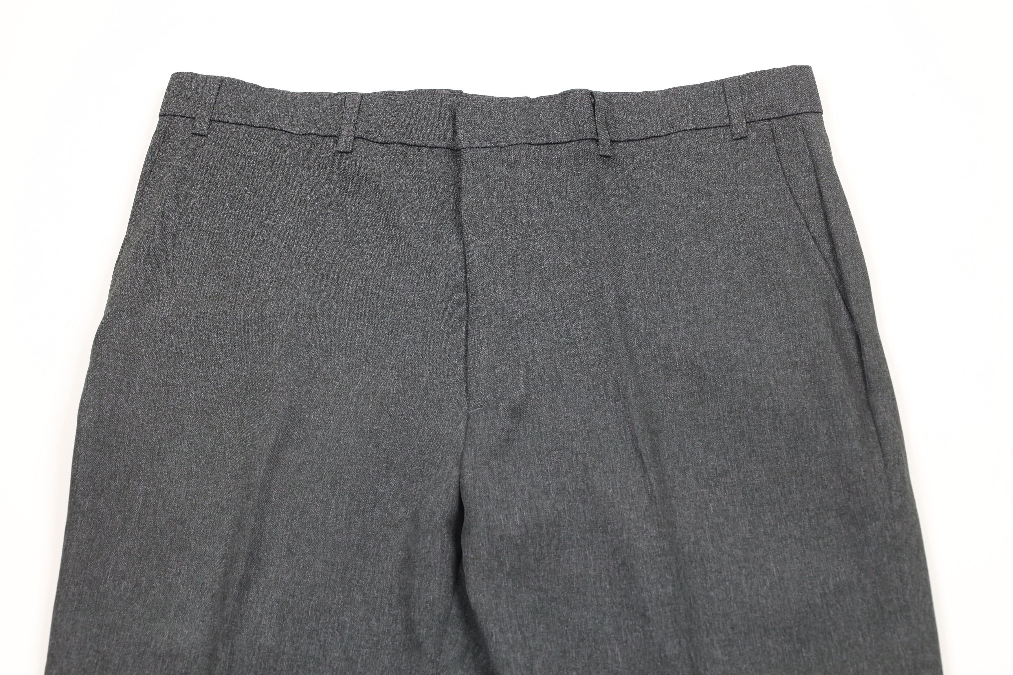 Levi's × Vintage Vintage 90s Levis Knit Wide Leg Chino Pants Trousers Gray Size US 40 / EU 56 - 2 Thumbnail