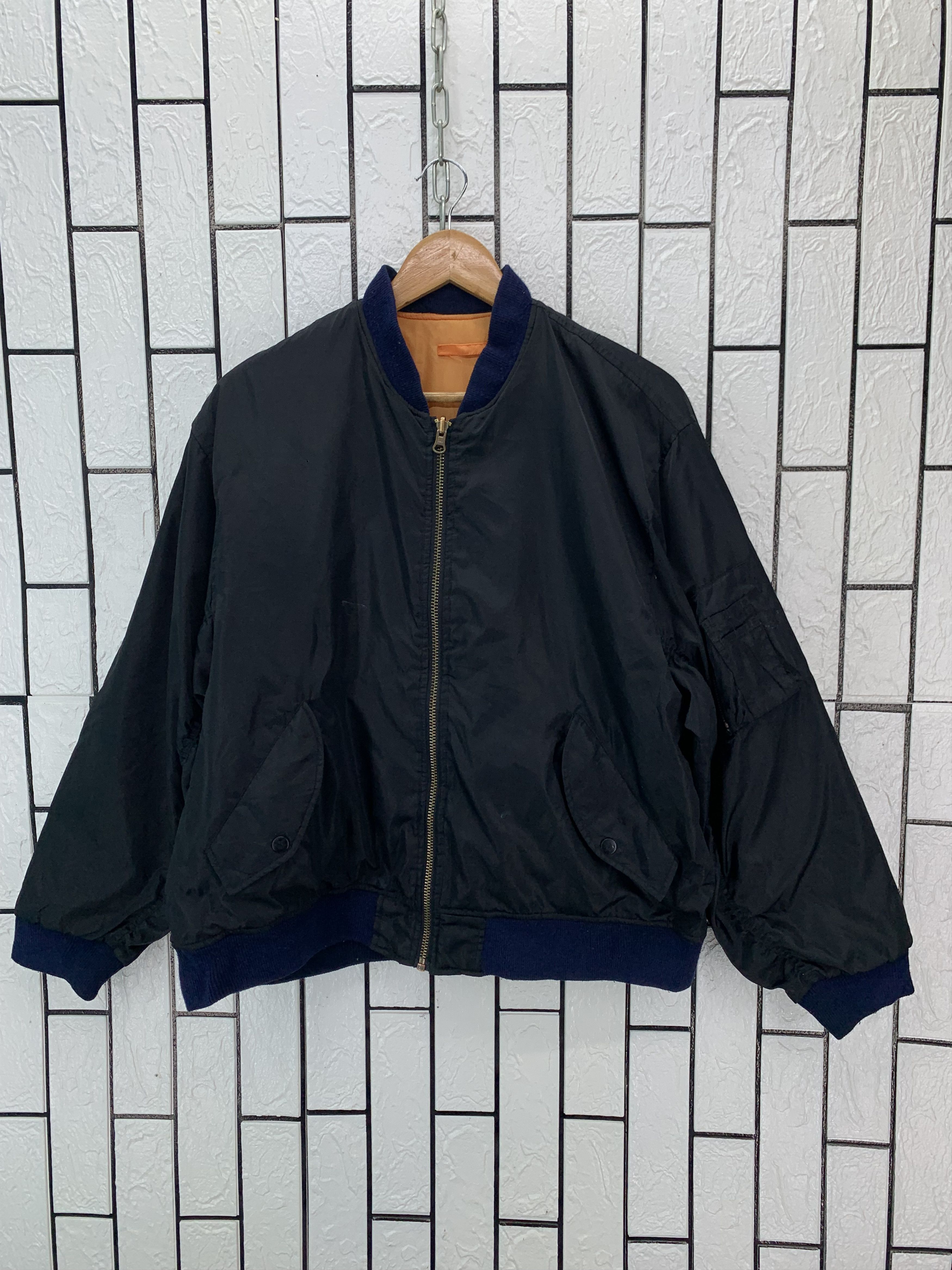 Japanese Brand Vintage Reversible Bomber Size US M / EU 48-50 / 2 - 1 Thumbnail