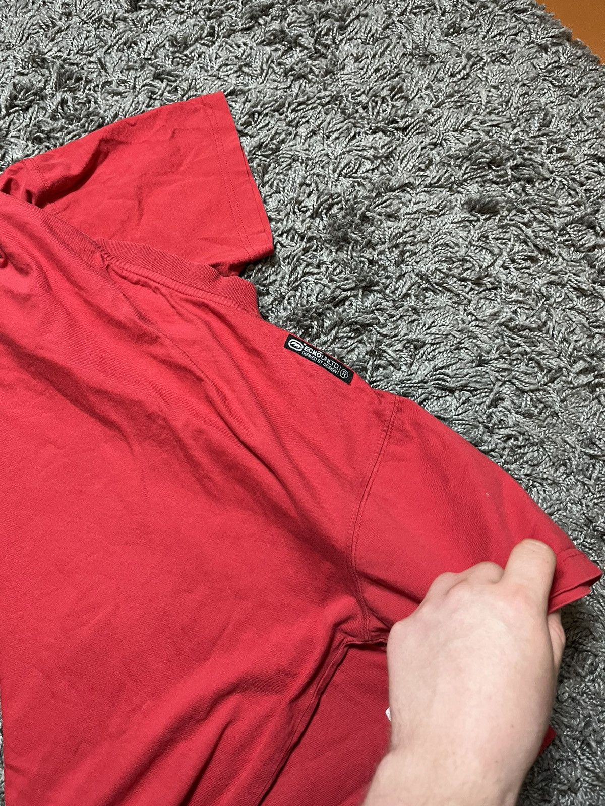 Ecko Unltd. × Vintage ECKO UNLMTD VINTAGE Y2K SKATEBOARD PRINTED RED T-SHIRT Size US M / EU 48-50 / 2 - 5 Thumbnail