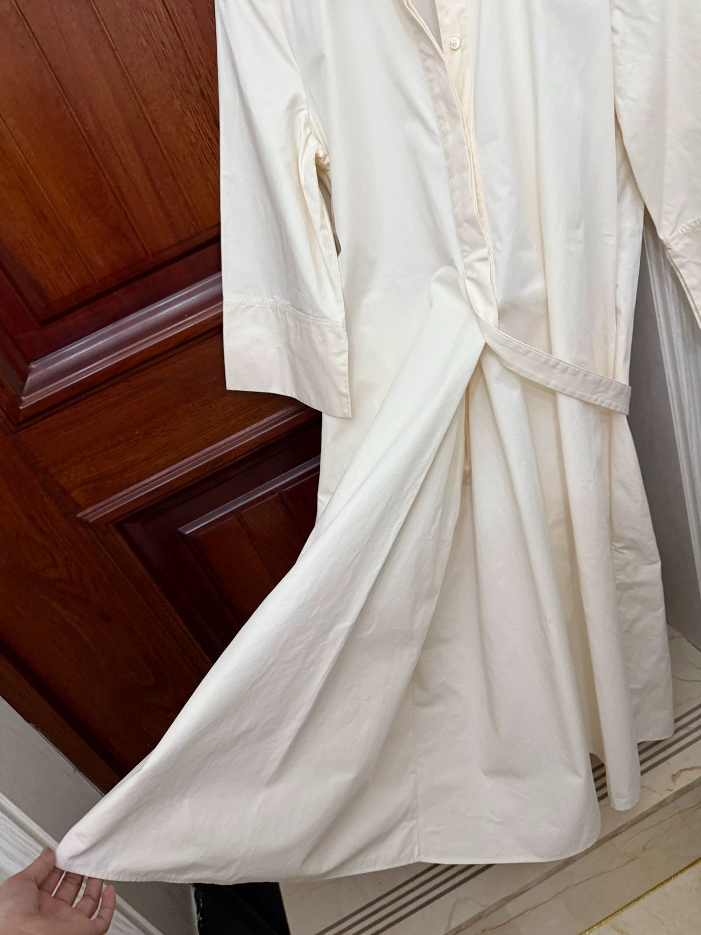 Jil Sander Jil Sander shirt dress minimal knee-length 95% new Size S / US 4 / IT 40 - 6 Thumbnail
