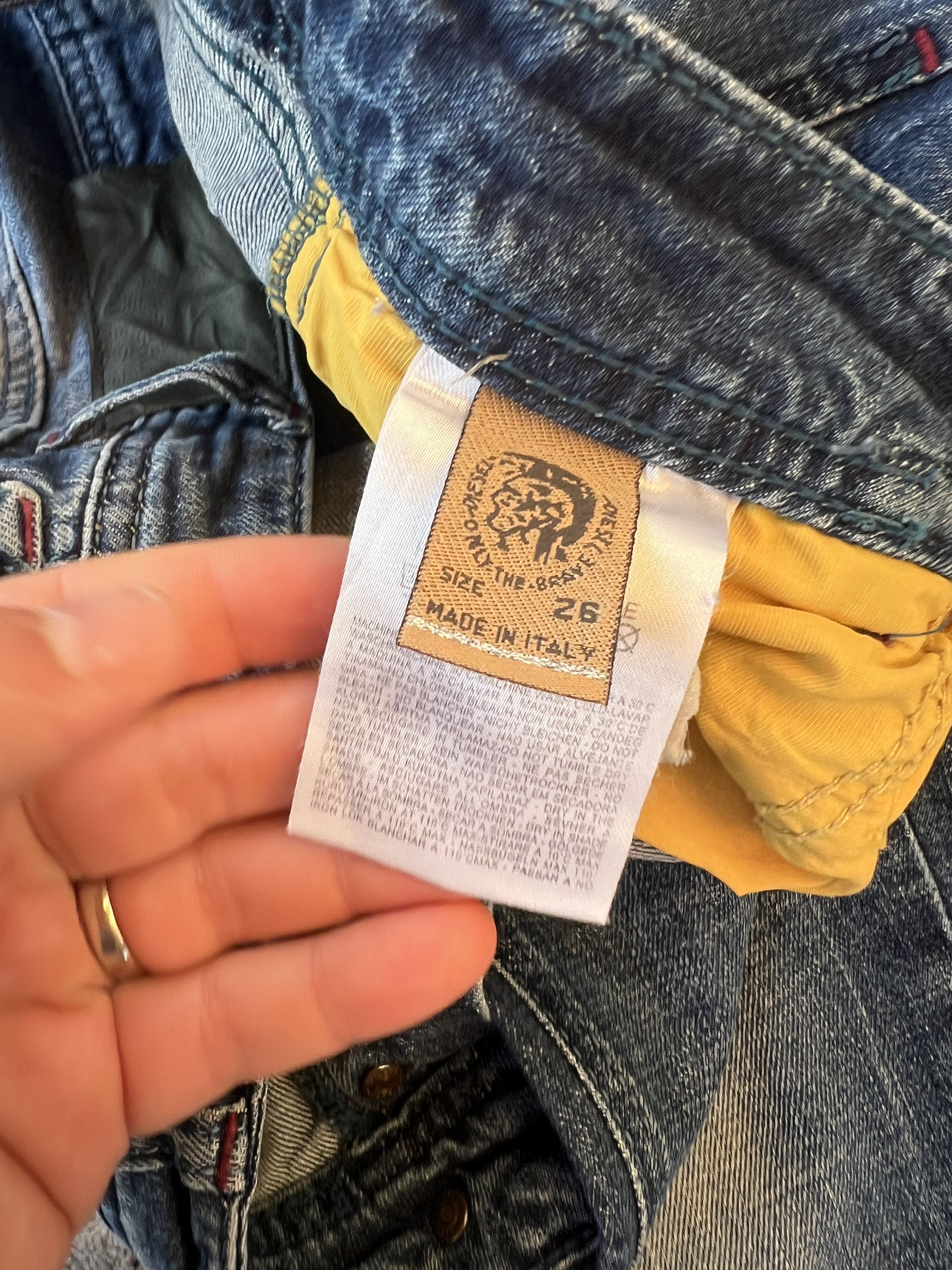 Diesel × Vintage Diesel Vintage Jeans Size 26" / US 2 / IT 38 - 6 Thumbnail