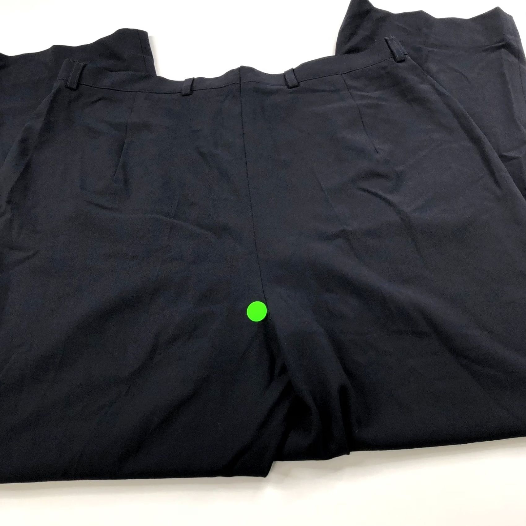 Escada VINTAGE Escada Dress Pants Blue Wool High Rise 16 34W 28L Women Pockets Front Flat Front Size 16 Womens Size 38" / US 16 / IT 52 - 2 Thumbnail