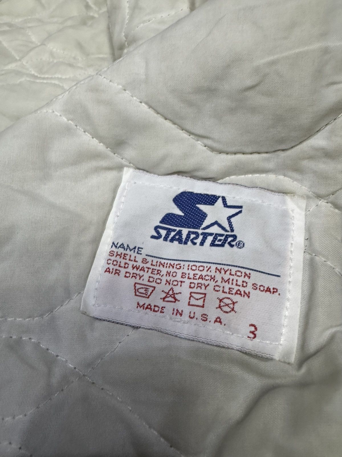NFL VINTAGE DALLAS COWBOYS STARTER PRO LINE NFL JACKET Size US L / EU 52-54 / 3 - 6 Thumbnail