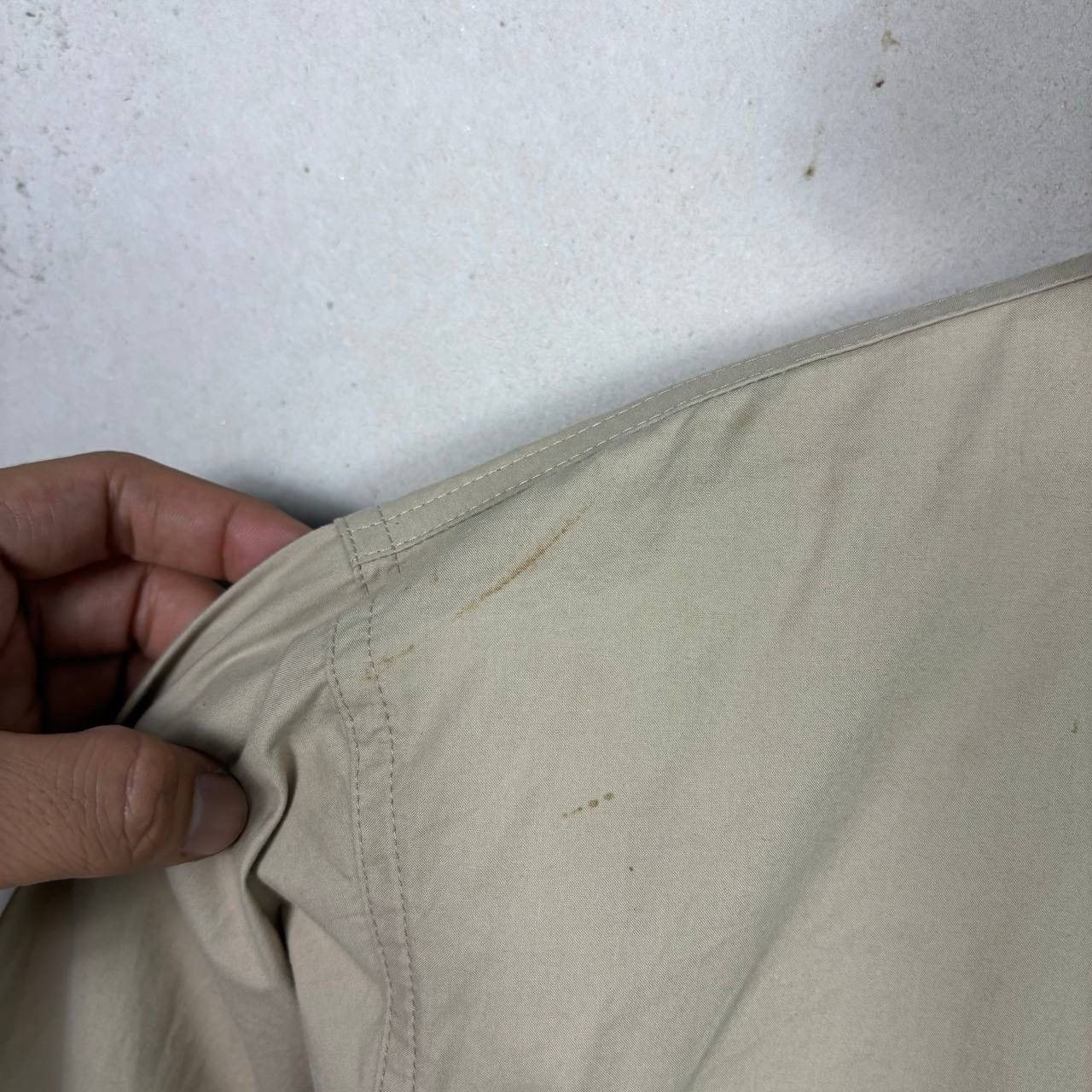 Polo Ralph Lauren Vtg Polo Ralph Lauren Naigai Japan Hooded Jacket Beige 170 Size US M / EU 48-50 / 2 - 9 Thumbnail