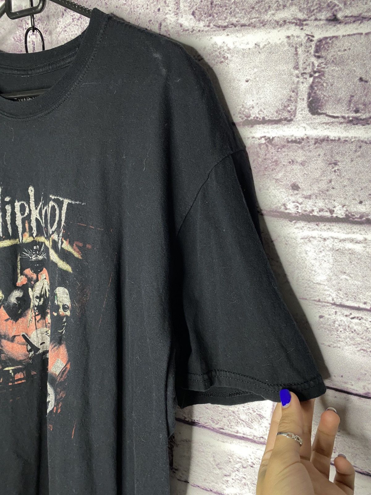 Slipknot Men's T-Shirt Slipknot 19 Years Horror Rock Band Tee Size US XL / EU 56 / 4 - 2 Thumbnail