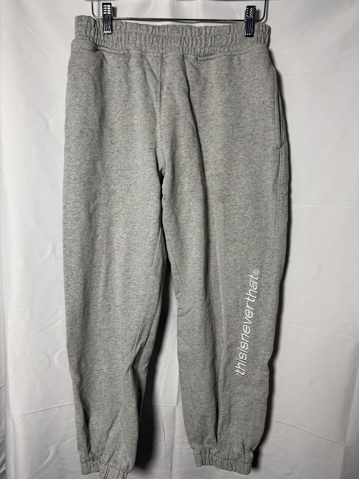 thisisneverthat Thisisneverthat Grey Sweatpants Size US 31 - 1 Thumbnail