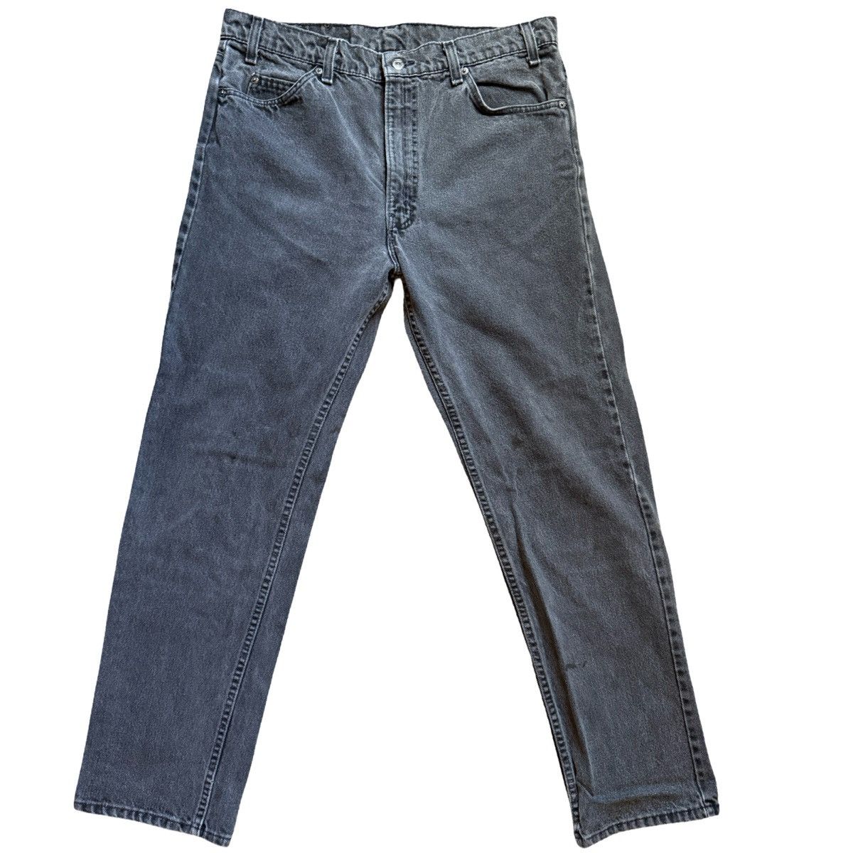 Levi's Vintage Clothing Levis 505 90s grey black denim with the black tab Size US 36 / EU 52 - 2 Thumbnail