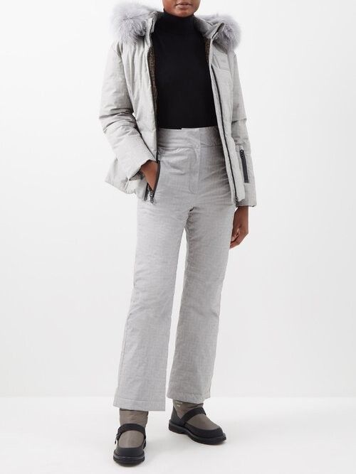 Fendi o1loc1c0824 Trousers in White Size 34" / US 12 / IT 48 - 2 Thumbnail