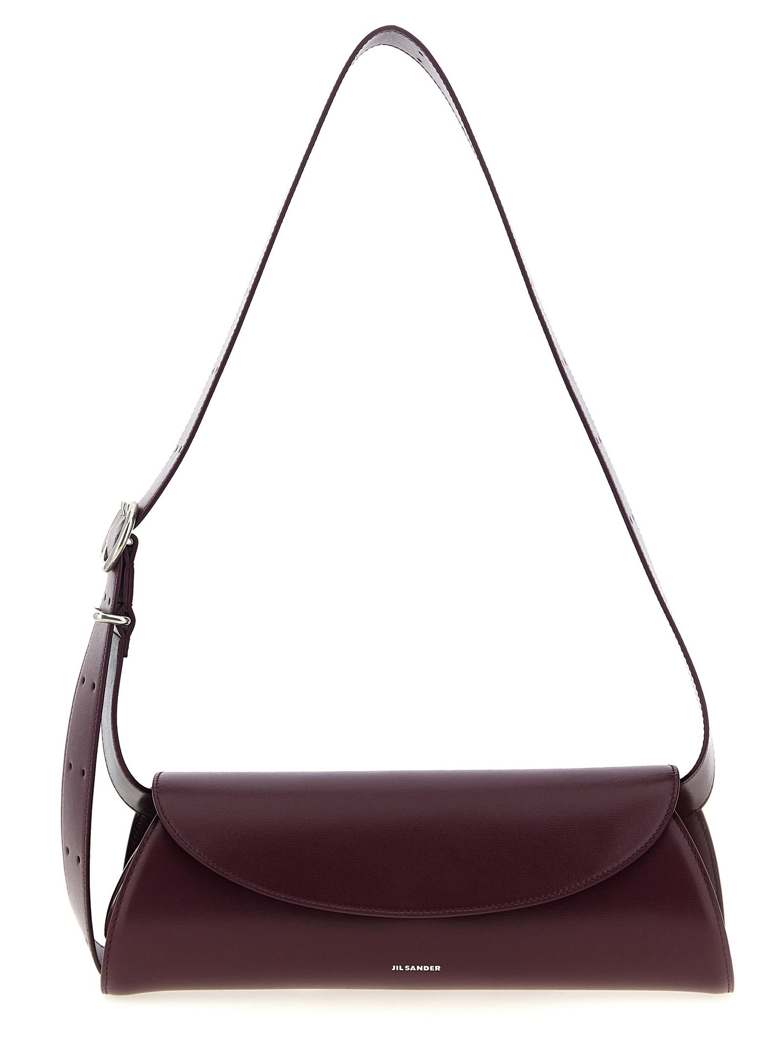 Jil Sander 'cannolo' Small Shoulder Bag in Red, Women's