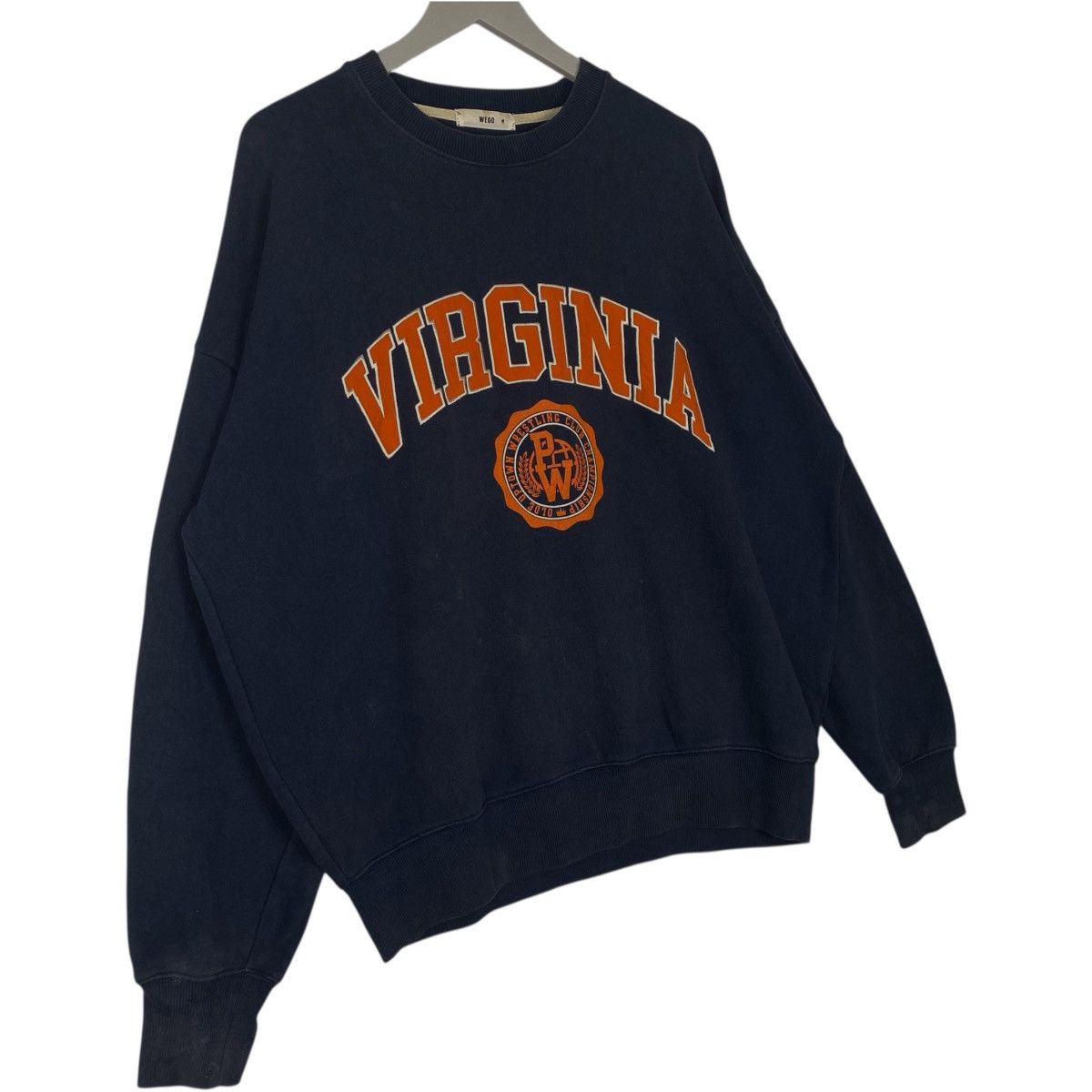 Vintage Vintage Virginia Sweatshirt Crewneck Navy Blue Big Size M Size US M / EU 48-50 / 2 - 3 Thumbnail