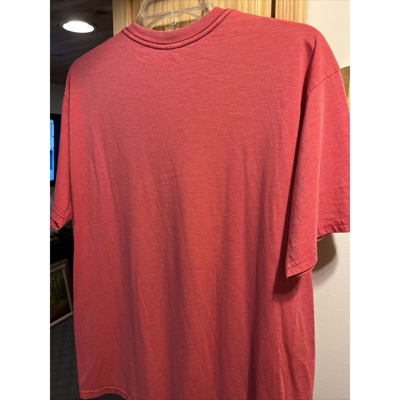 Quiksilver Quicksilver Men’s L Red SS Cotton The Mountain Wave T-Shirt Size US L / EU 52-54 / 3 - 12 Thumbnail