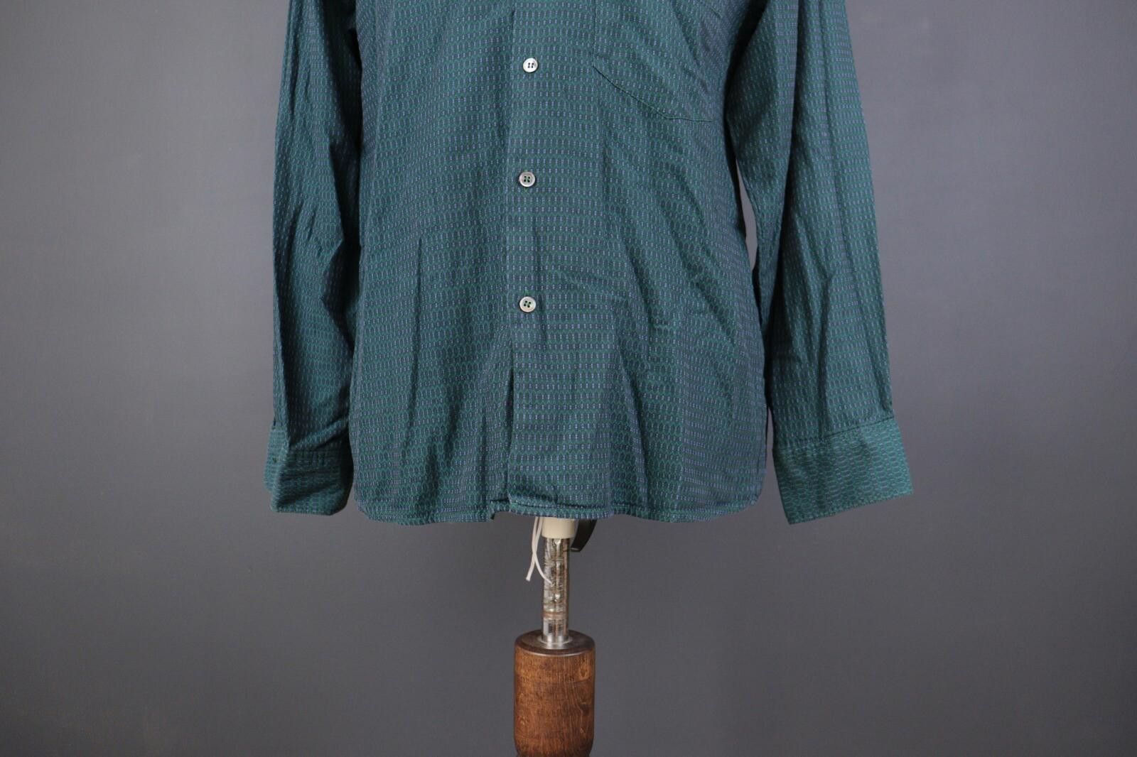 Christian Dior Monsieur Mondi Green Long Sleeve Button Down Shirt Size S Size US S / EU 44-46 / 1 - 3 Thumbnail