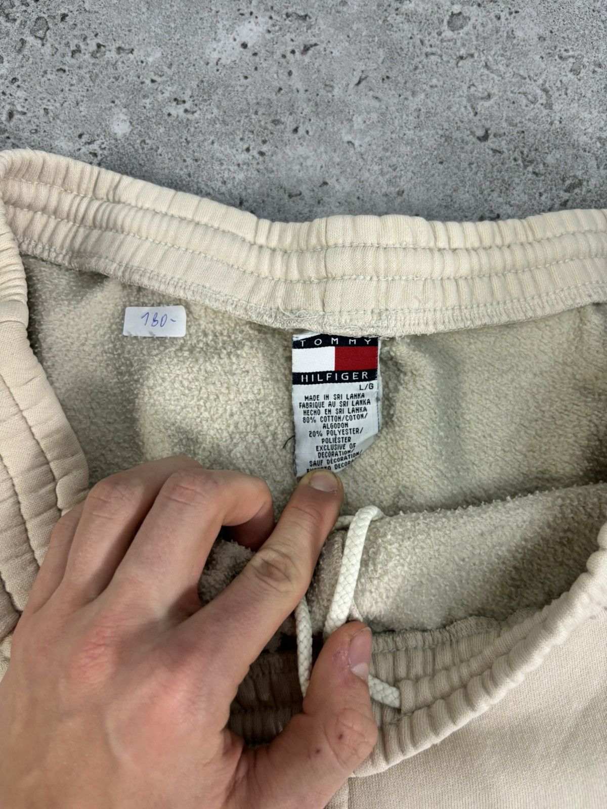 Japanese Brand × Tommy Hilfiger Crazy Wide Leg Hip Hop Sweatpants Tommy Hilfiger Japanesse Size US 36 / EU 52 - 10 Thumbnail