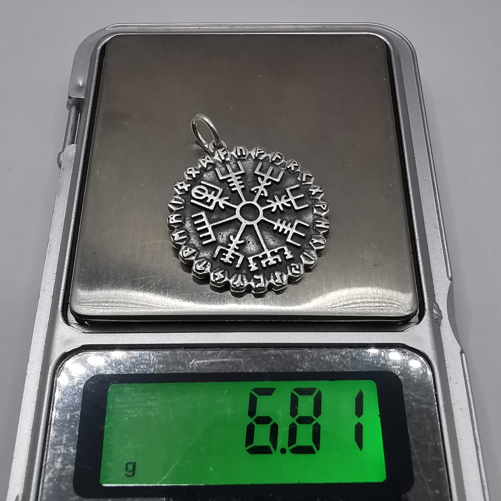 Sterling Silver Vintage Pendant 925 Sterling Silver Jewelry 6,81g Size ONE SIZE - 4 Thumbnail
