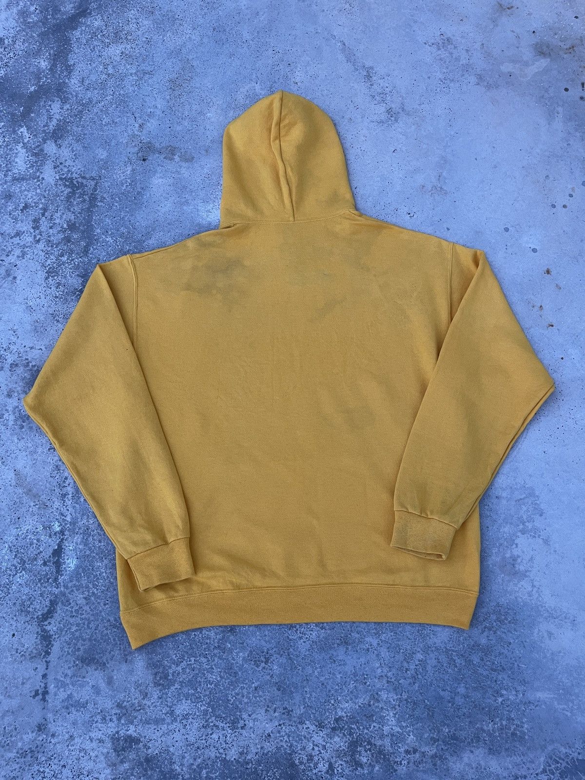Japanese Brand Kanagawa Japan Faded Yellow Pull Over Hoodie Size US L / EU 52-54 / 3 - 3 Thumbnail