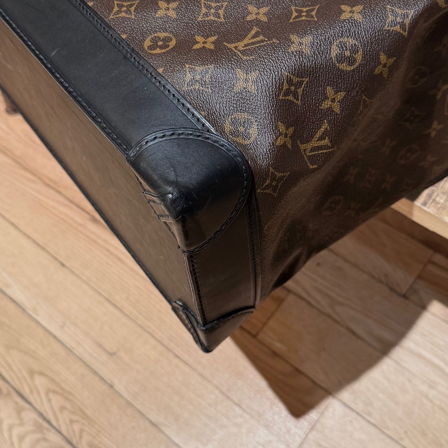Louis Vuitton Louis Vuitton 2009 Macassar Monogram Steamer 45 Bag Size ONE SIZE - 12 Thumbnail
