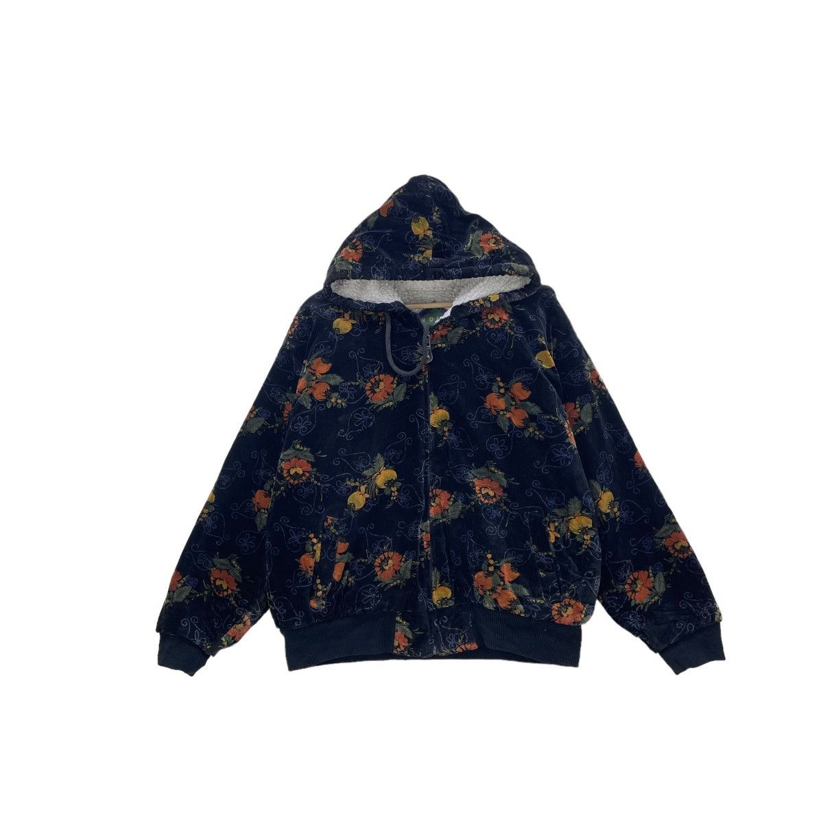 Japanese Brand 💥Art Japanese Brand Indoan Boss Full Print Hooded Shearling Size US M / EU 48-50 / 2 - 1 Thumbnail