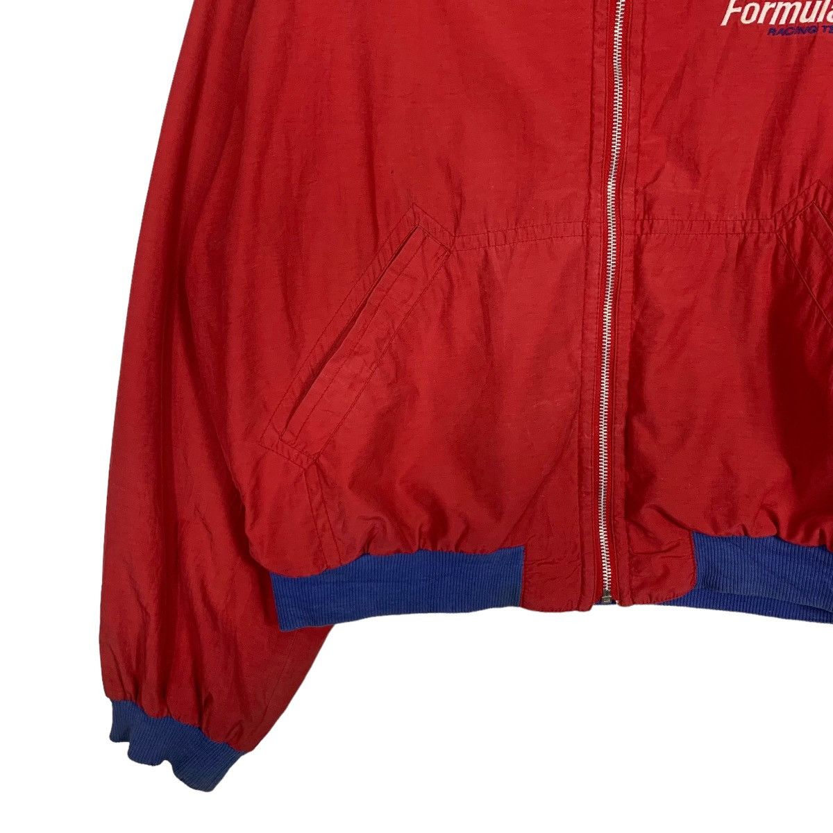 United Colors Of Benetton BENETTON FORMULA 1 Racing Team Big Logo Red Jacket #0123-C7 Size US L / EU 52-54 / 3 - 4 Thumbnail