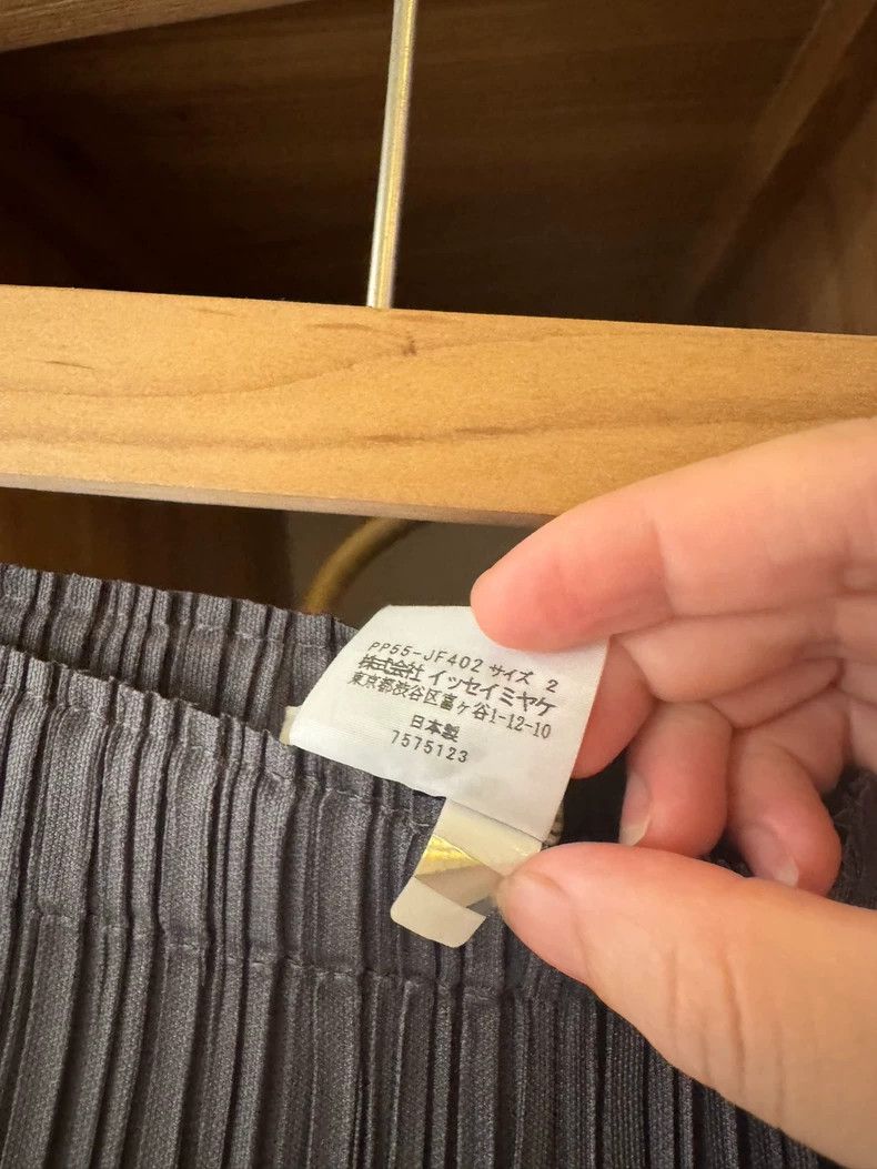 Issey Miyake Issey Miyake size:2 Grey pleated puff pants Size 31" - 4 Thumbnail