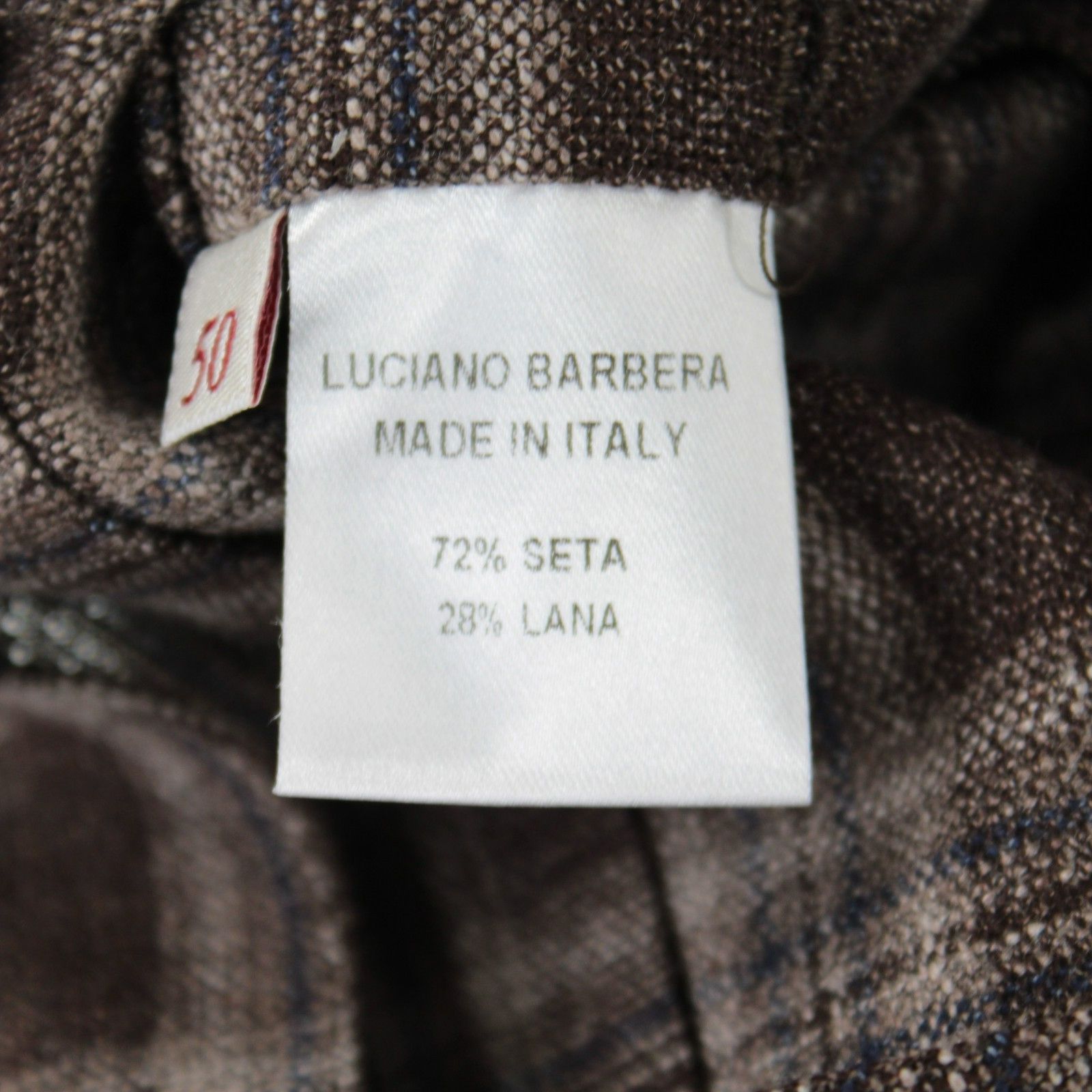 Luciano Barbera Luciano Barbera Sport Coat Size 40 US in Brown Size 40R - 9 Thumbnail