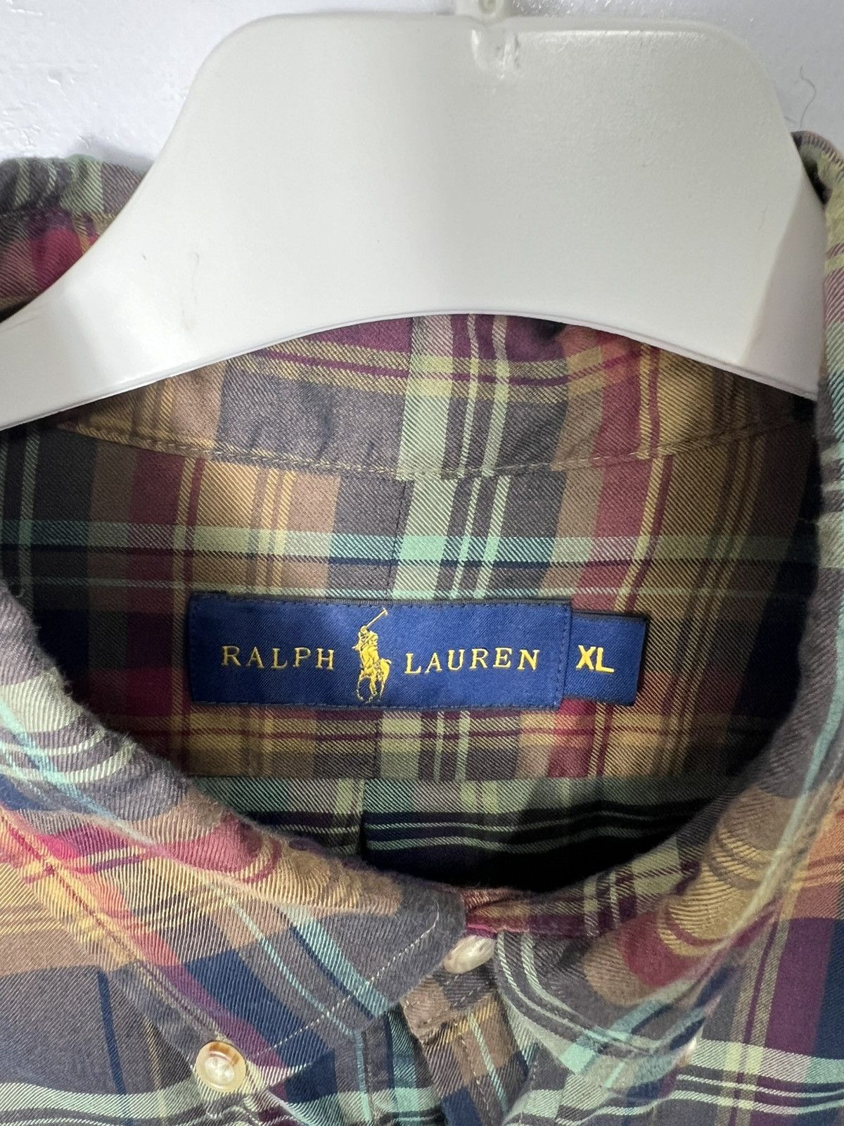 Polo Ralph Lauren Vintage streetwear y2k Polo Ralph Lauren Plaid button shirt Size US XL / EU 56 / 4 - 6 Thumbnail