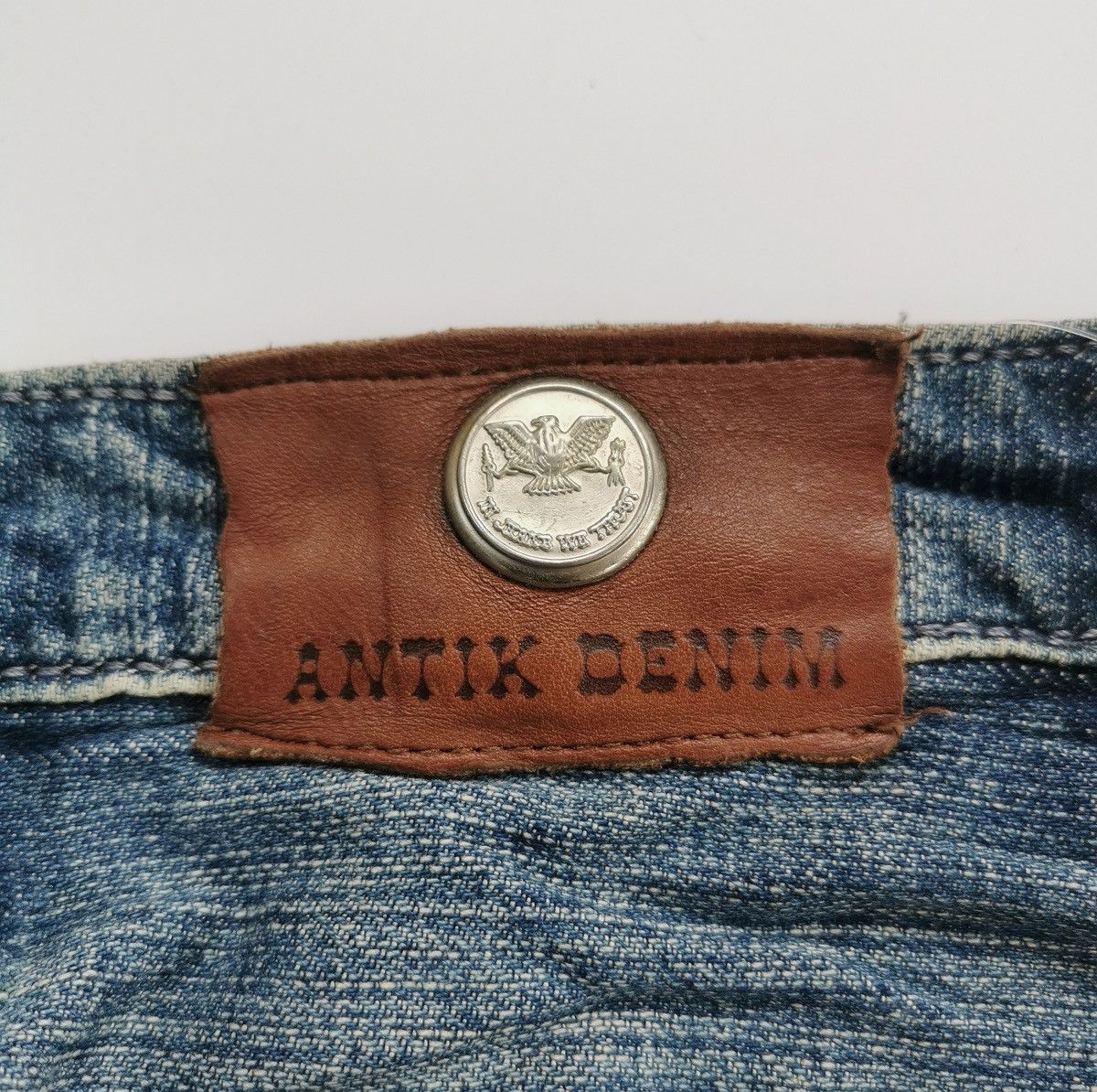 Antik Denim Bootcut Antik Denim Distressed Jeans ERD Grunge Size 27" / US 4 / IT 40 - 5 Thumbnail
