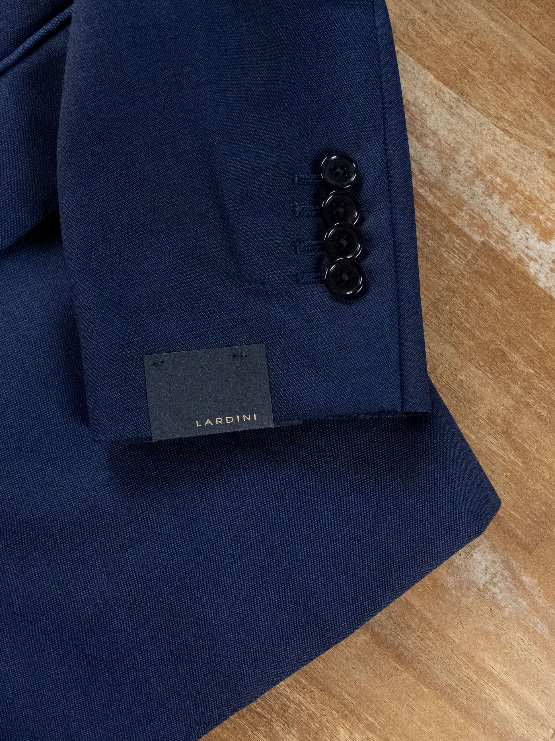 Lardini LARDINI Italy solid blue wool blazer jacket 38 48 Size 38R - 5 Thumbnail