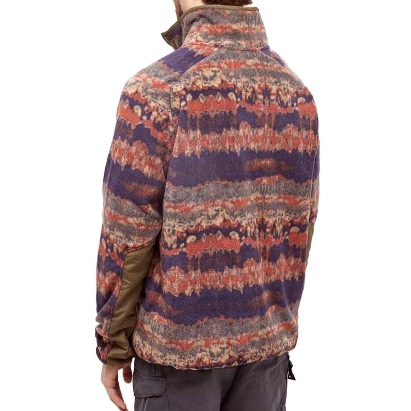 KAVU KAVU Teannaway Snap Fleece Duff Tie Dye Pullover Men's S Size US S / EU 44-46 / 1 - 3 Thumbnail
